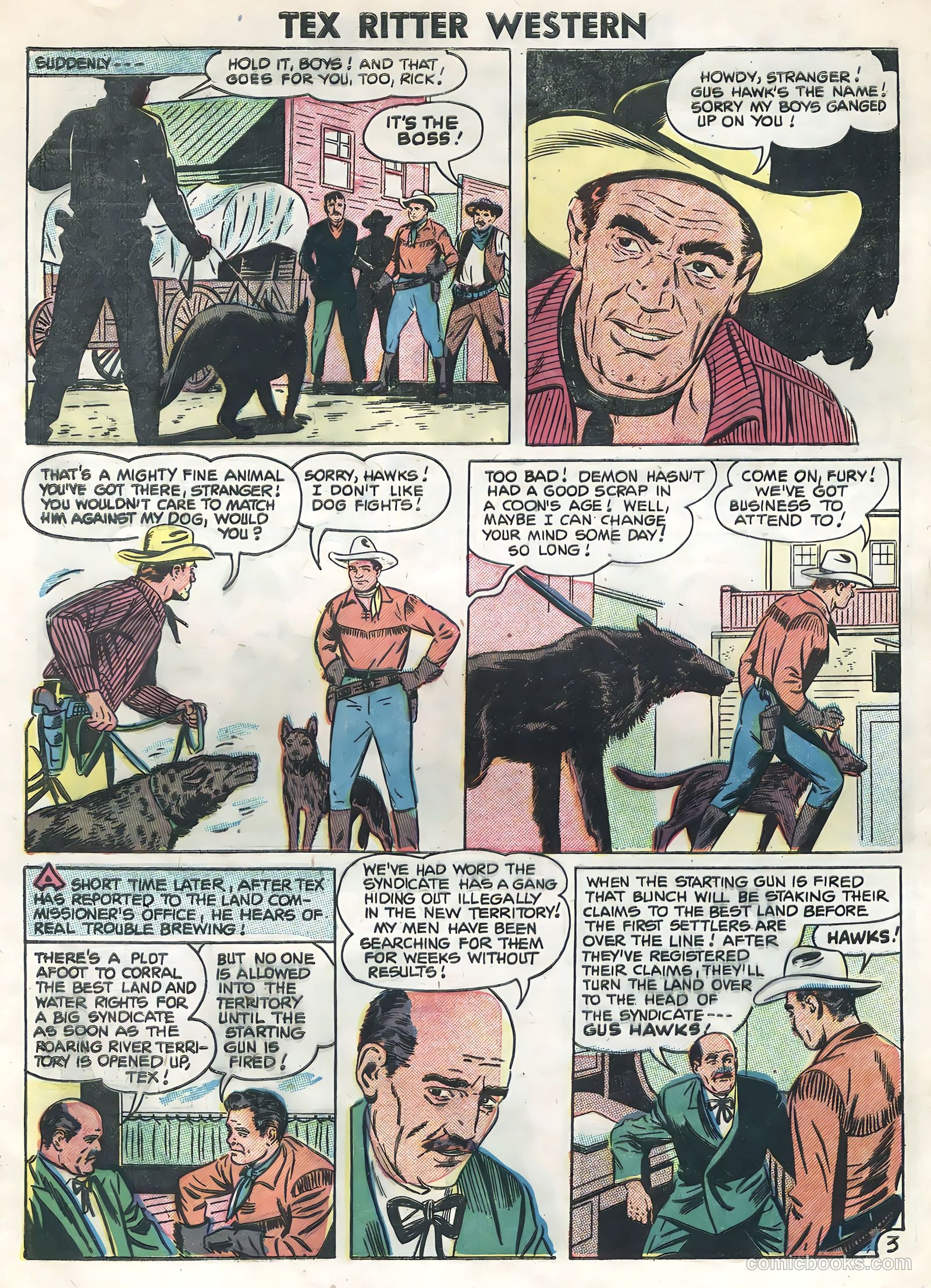 Tex Ritter Western #34 — page 28 of 36