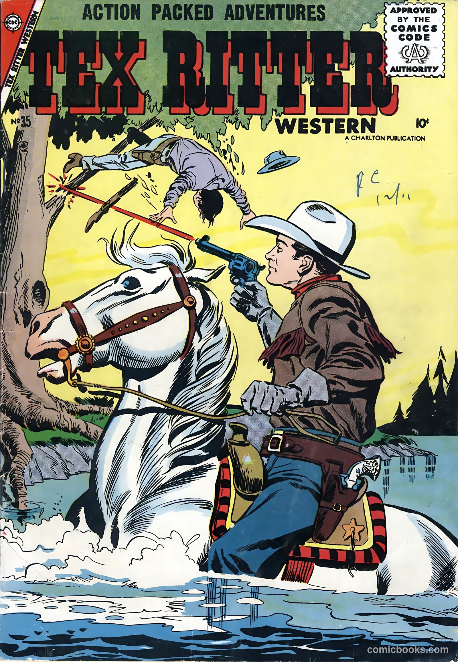 Tex Ritter Western #35 — page 1 of 36