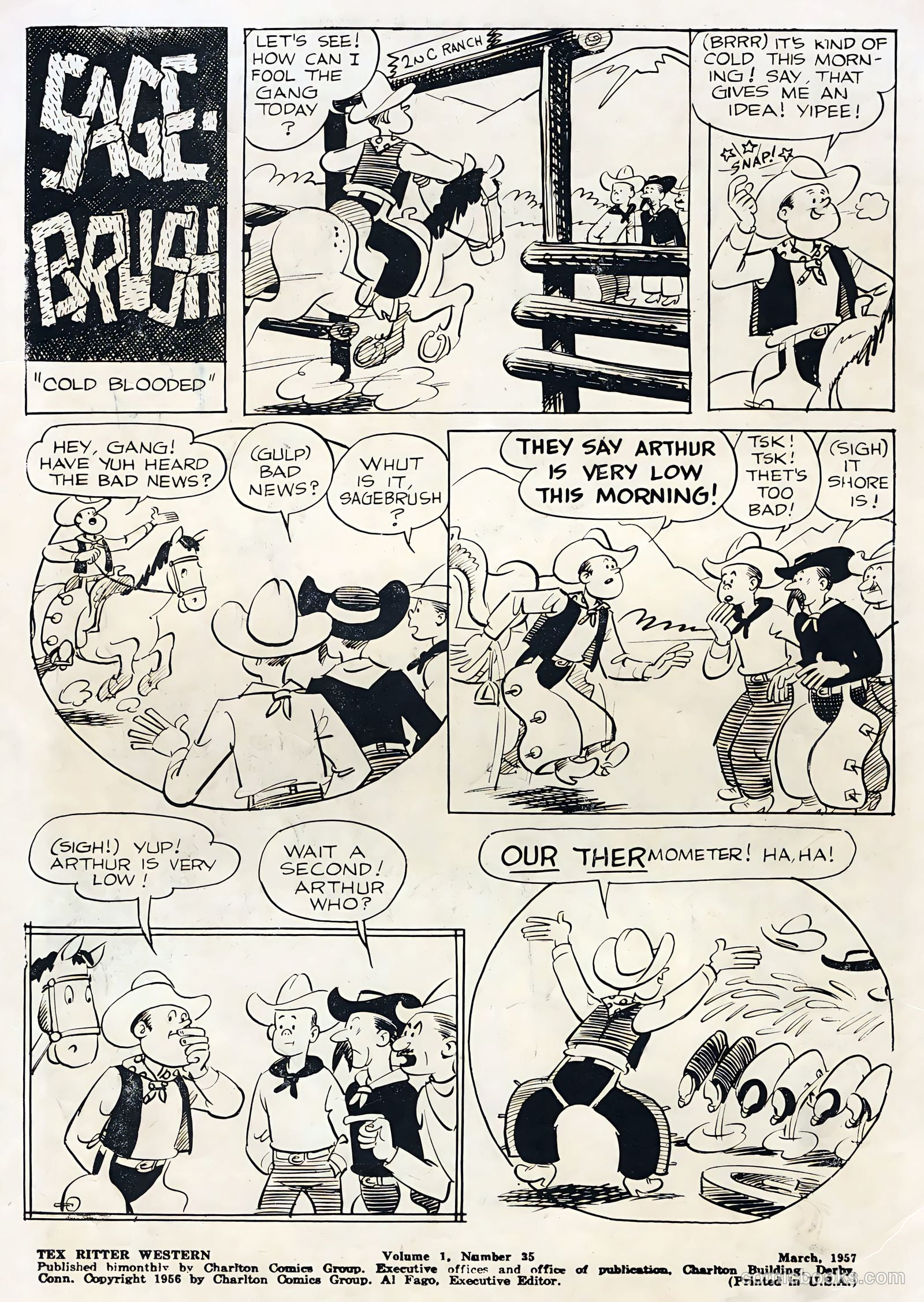 Tex Ritter Western #35 — page 2 of 36
