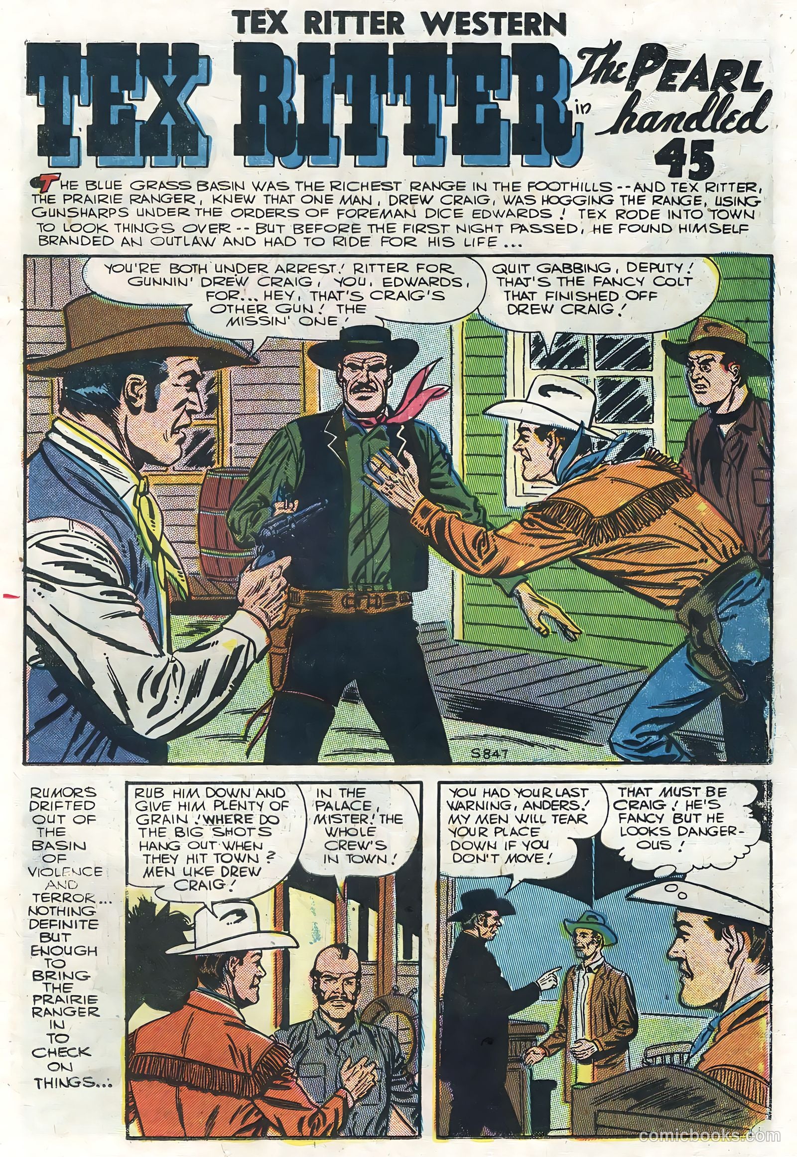 Tex Ritter Western #35 — page 11 of 36