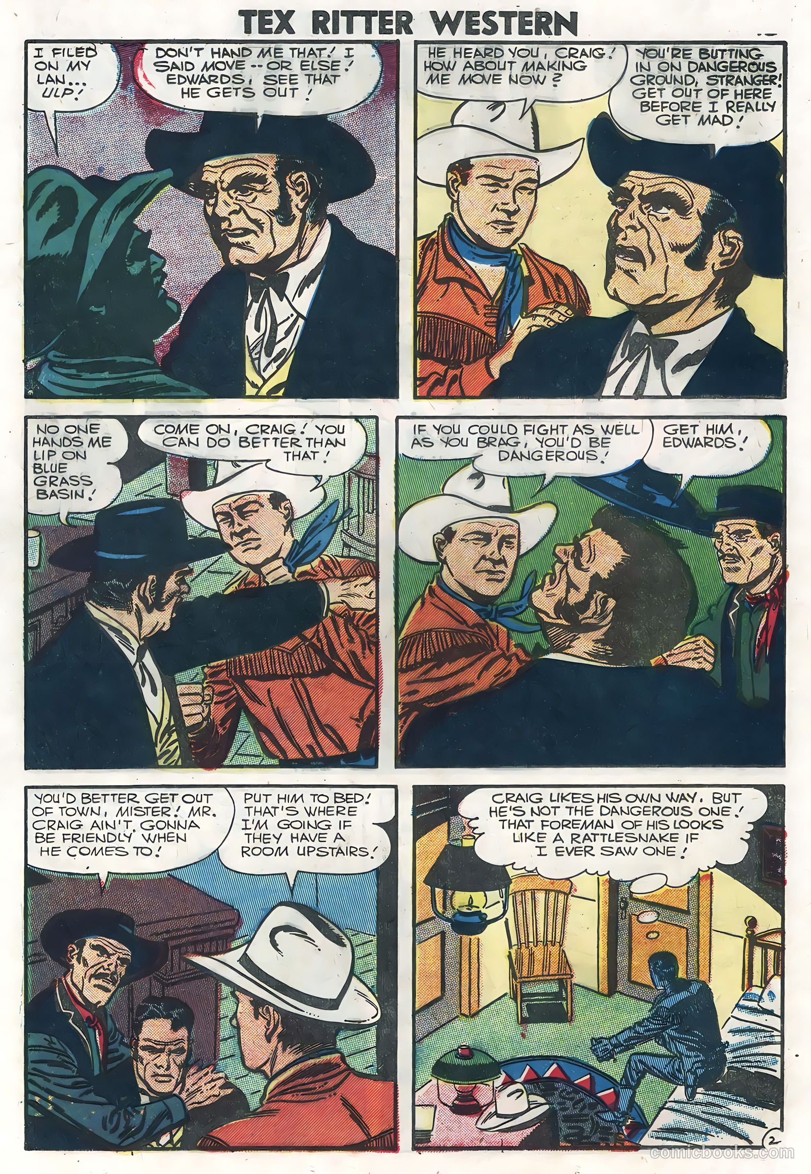 Tex Ritter Western #35 — page 12 of 36