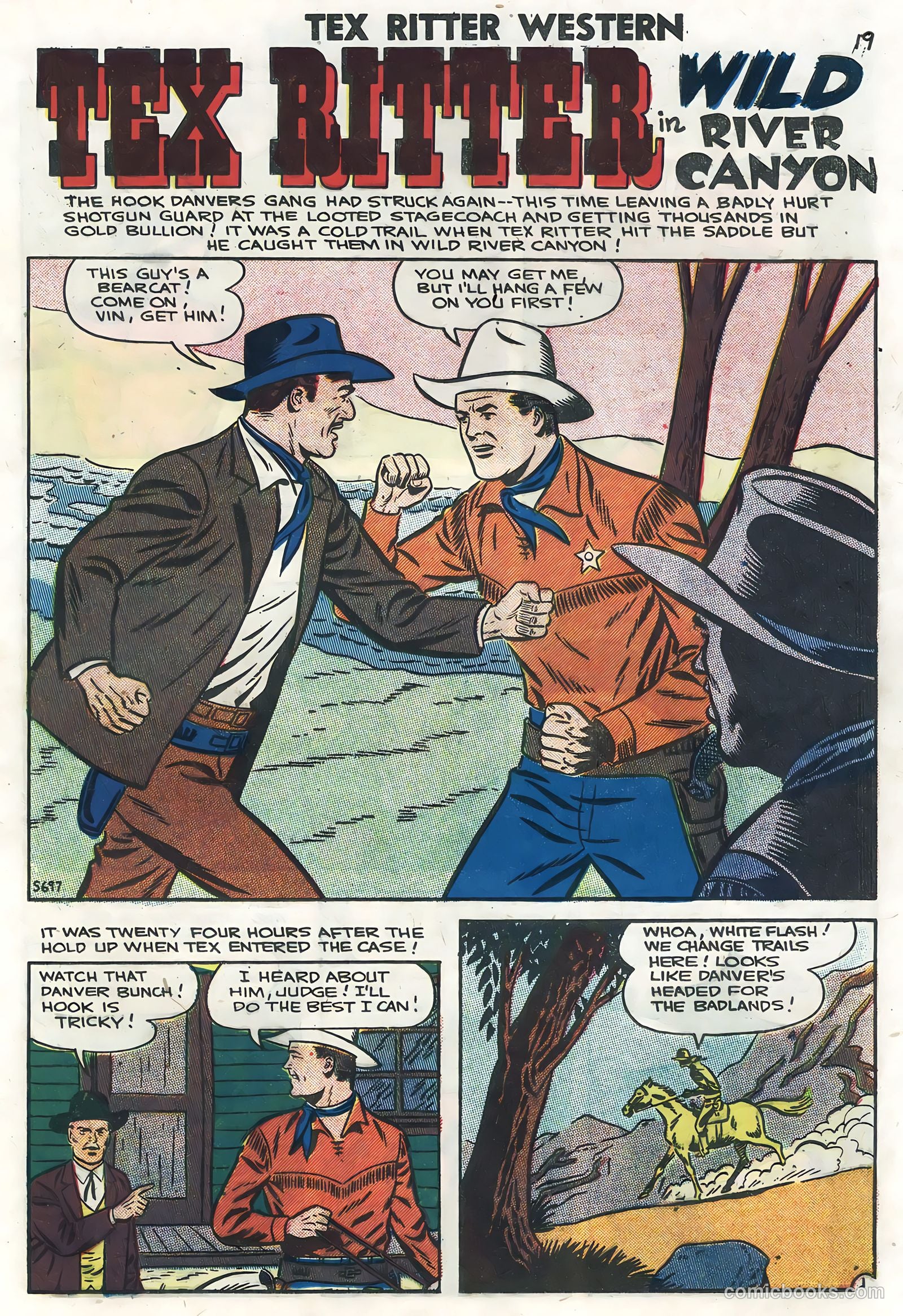 Tex Ritter Western #35 — page 21 of 36