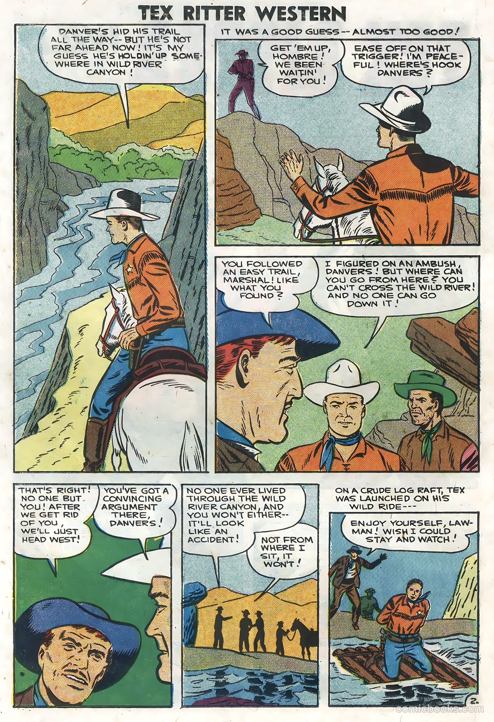 Tex Ritter Western #35 — page 22 of 36