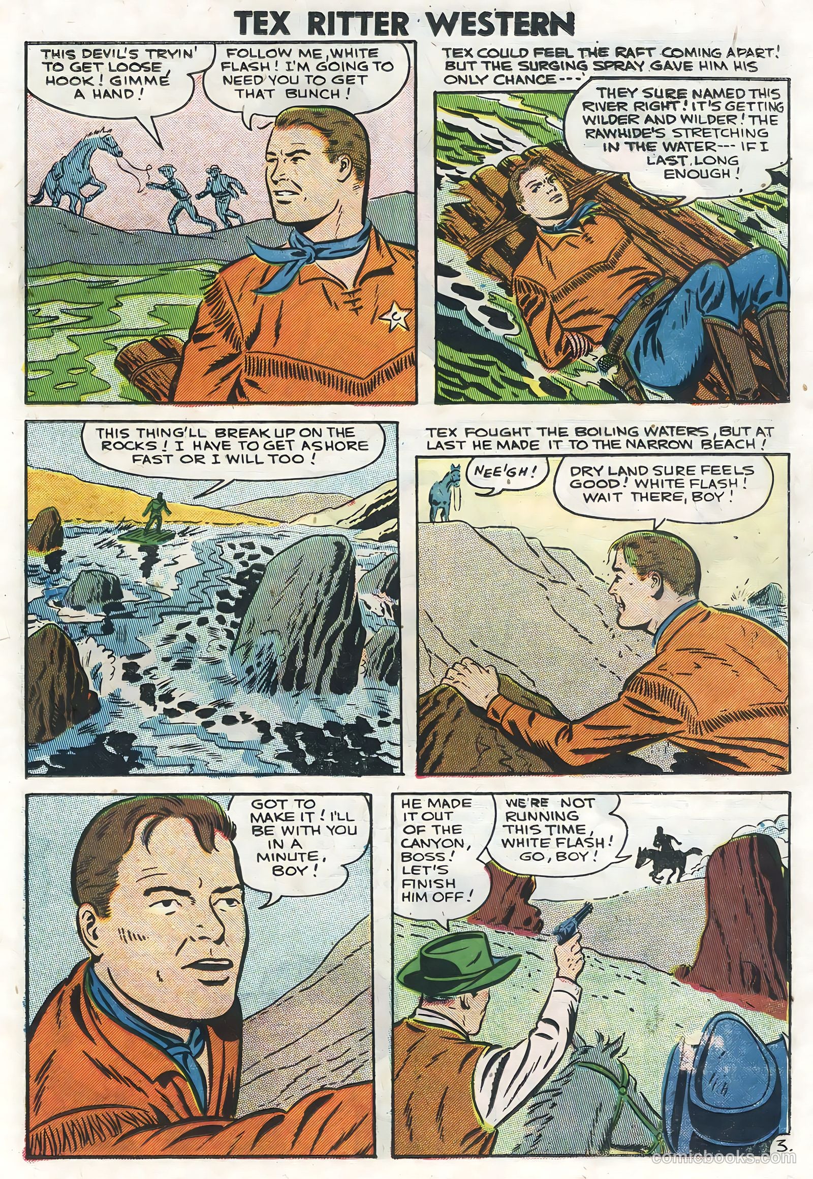 Tex Ritter Western #35 — page 23 of 36