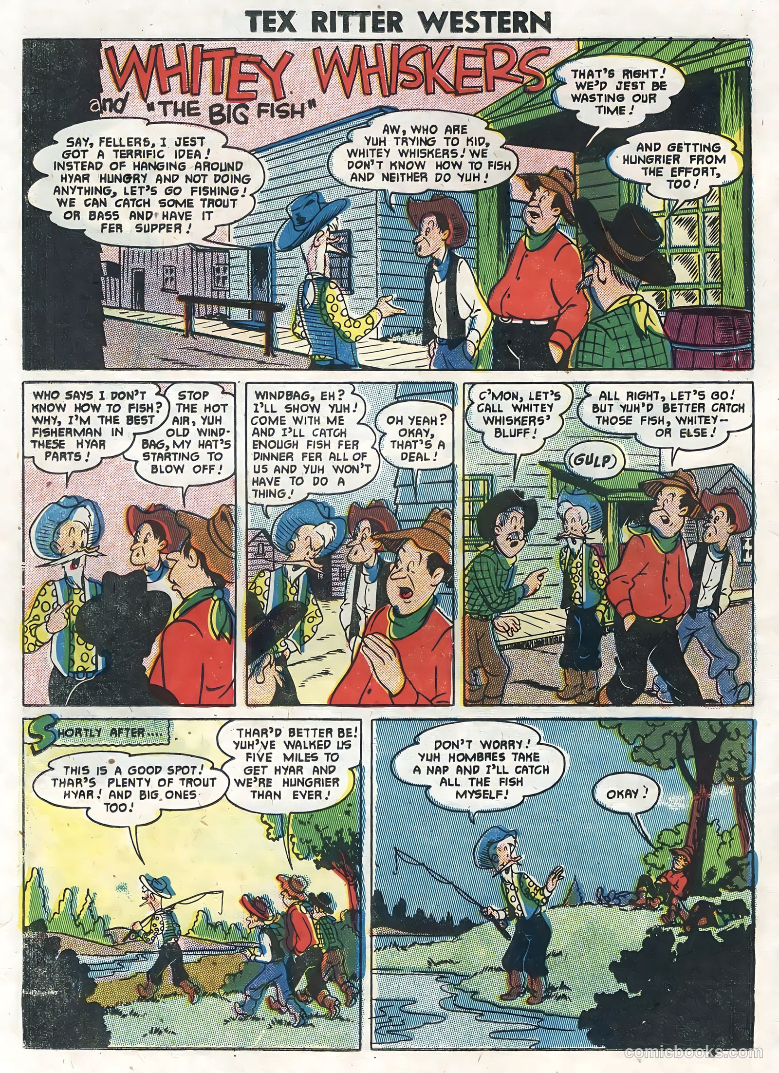 Tex Ritter Western #35 — page 26 of 36