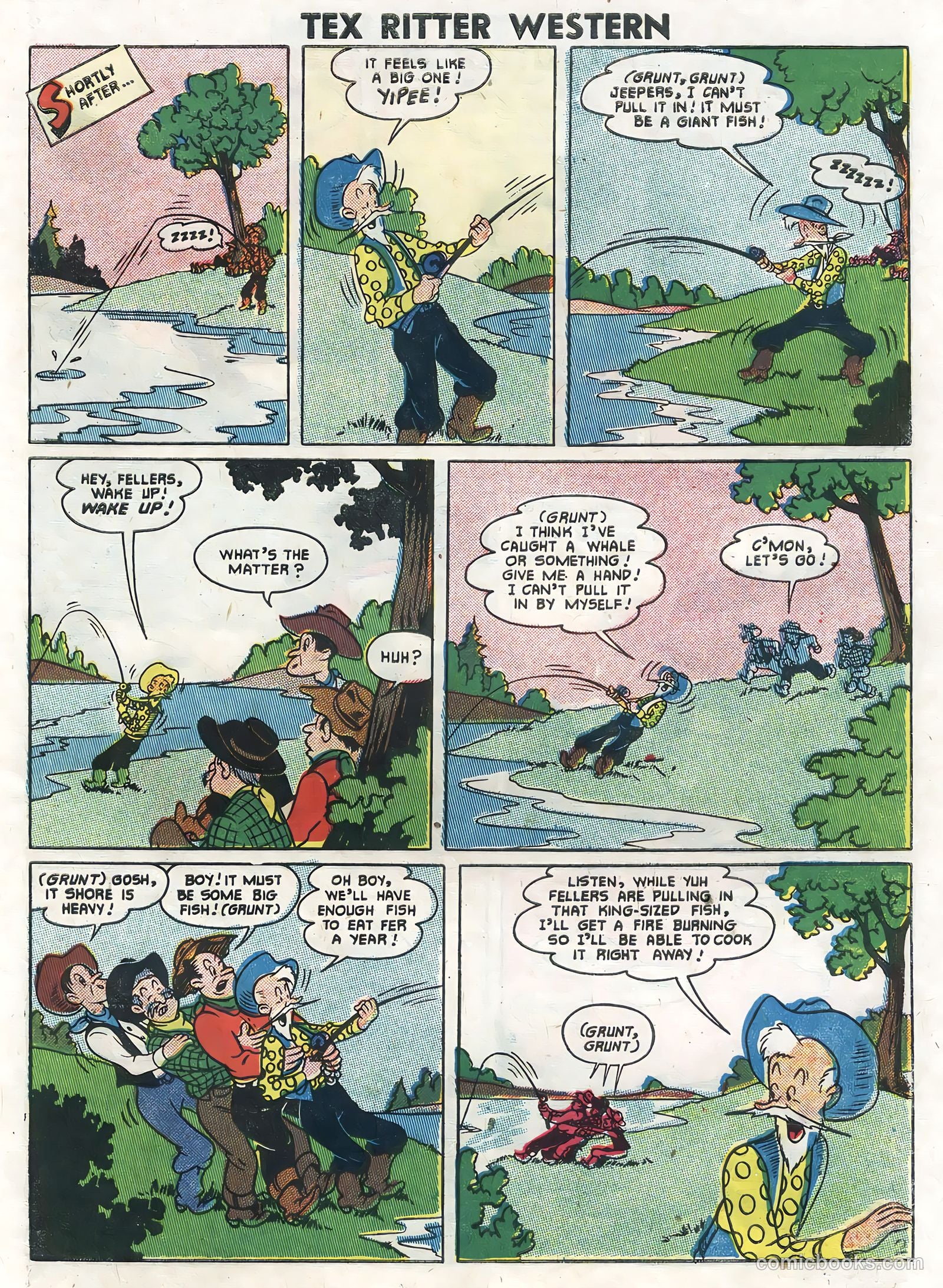 Tex Ritter Western #35 — page 27 of 36