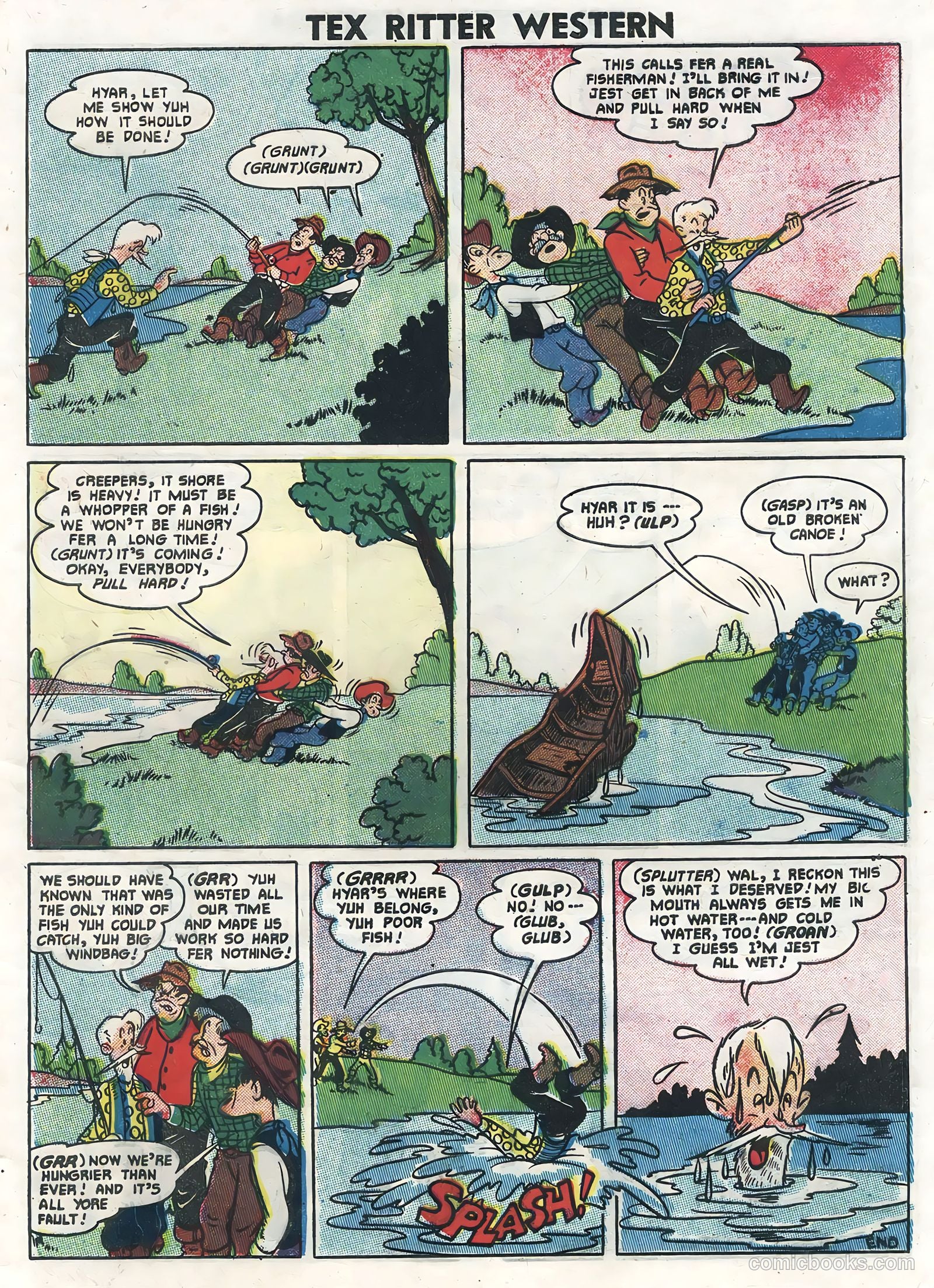 Tex Ritter Western #35 — page 29 of 36