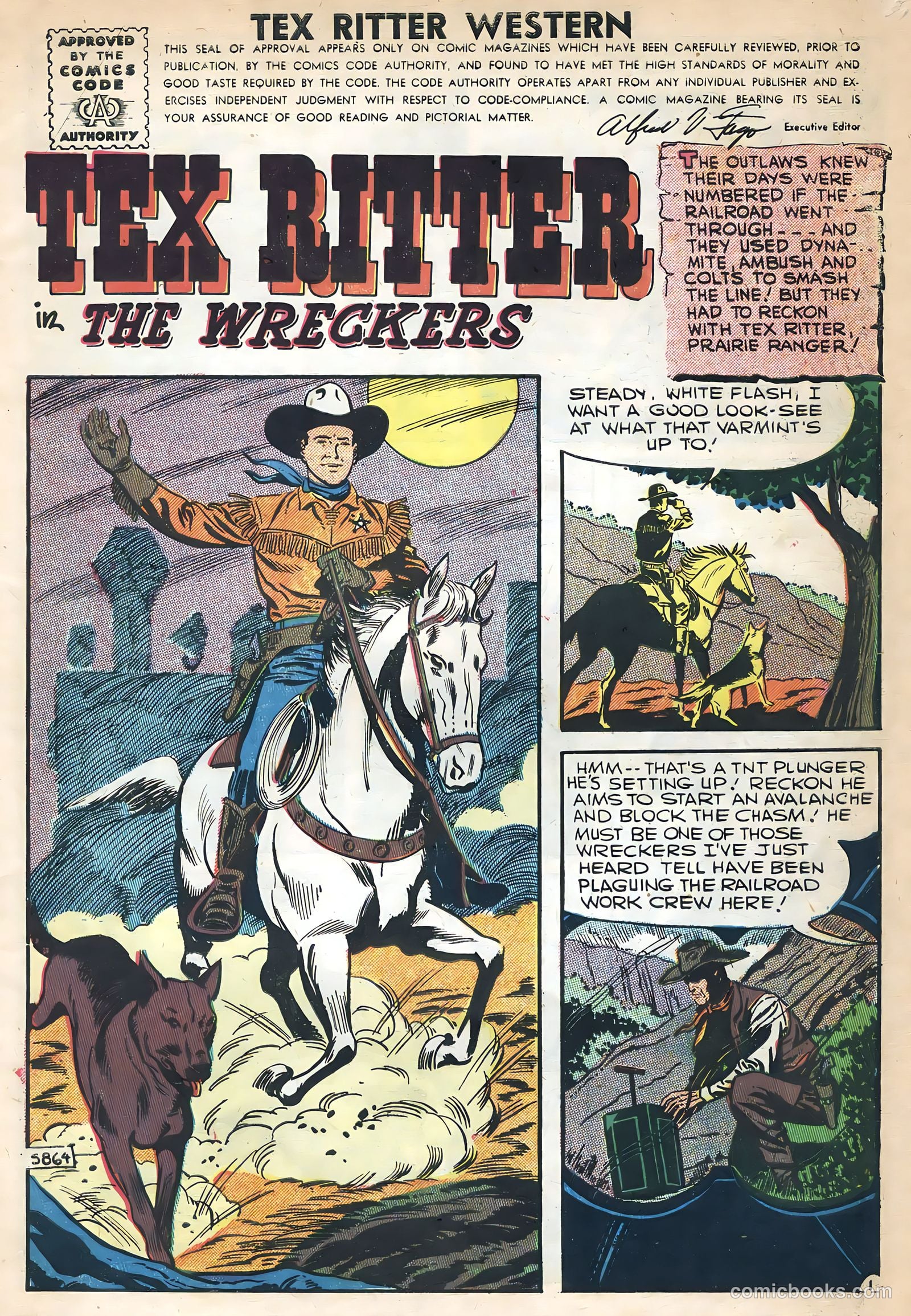 Tex Ritter Western #36 — page 3 of 36