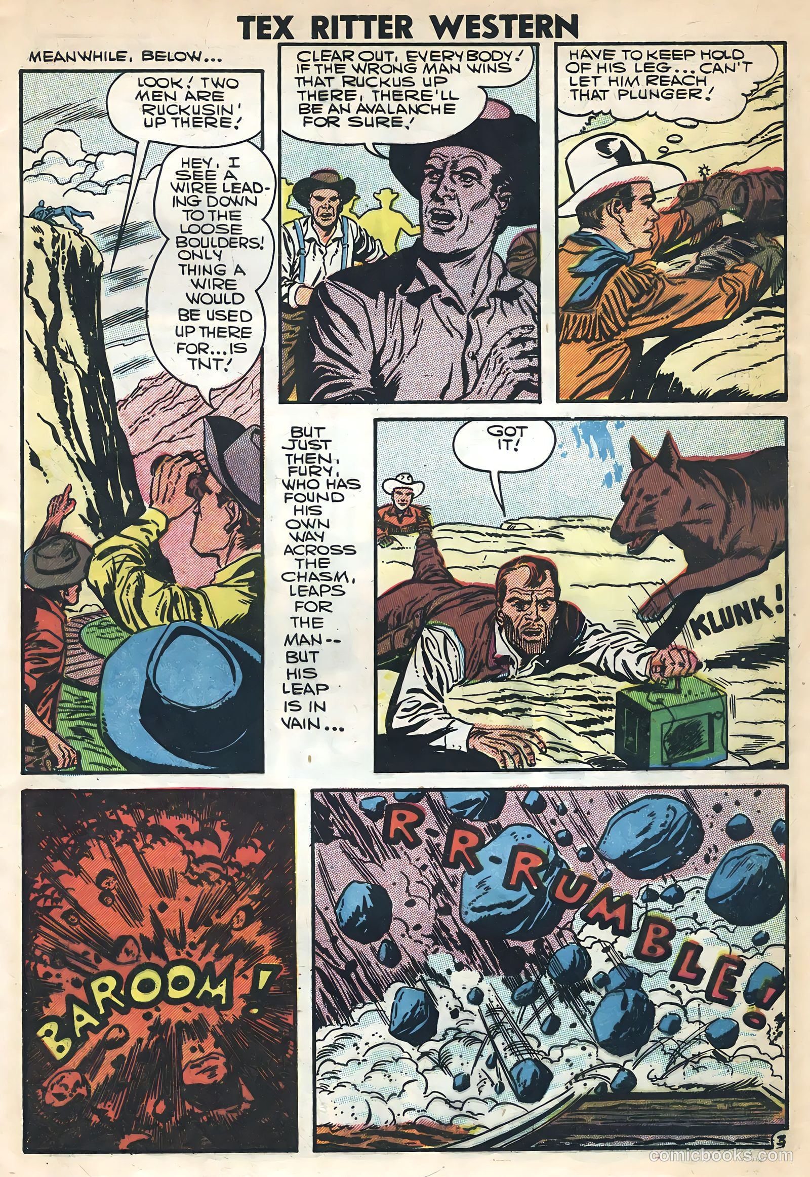 Tex Ritter Western #36 — page 5 of 36