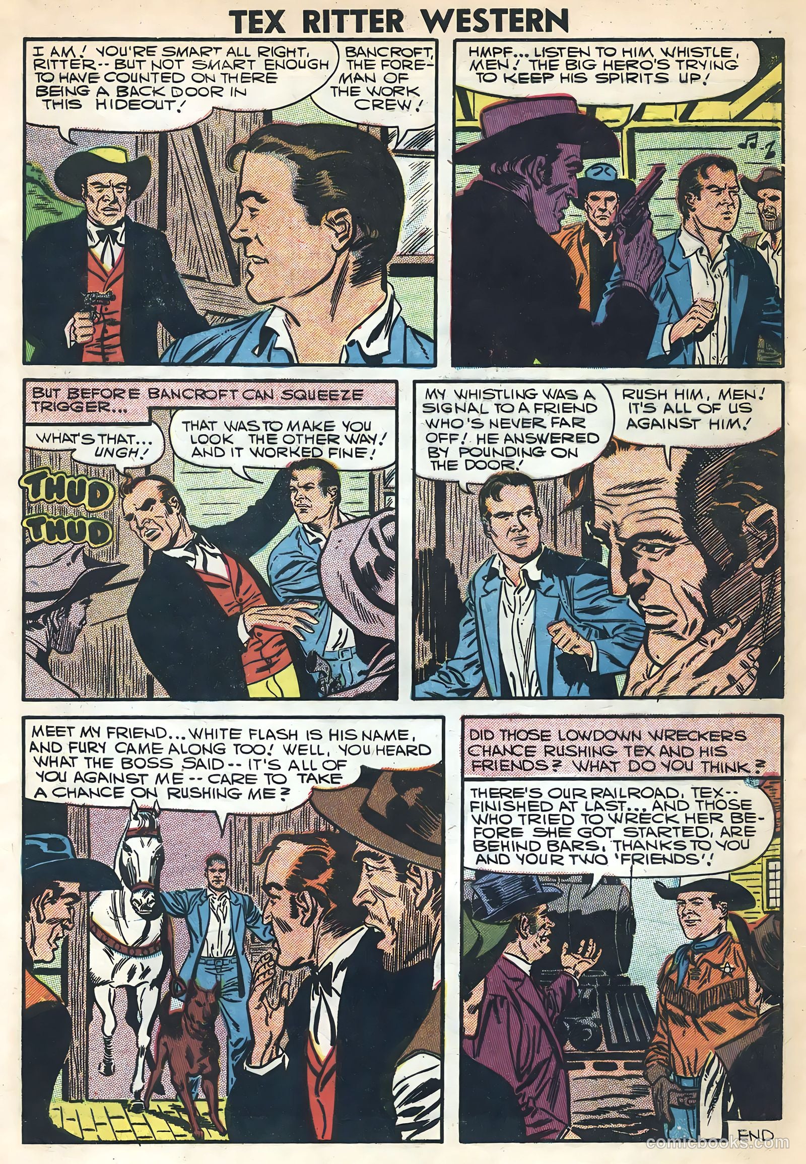 Tex Ritter Western #36 — page 9 of 36