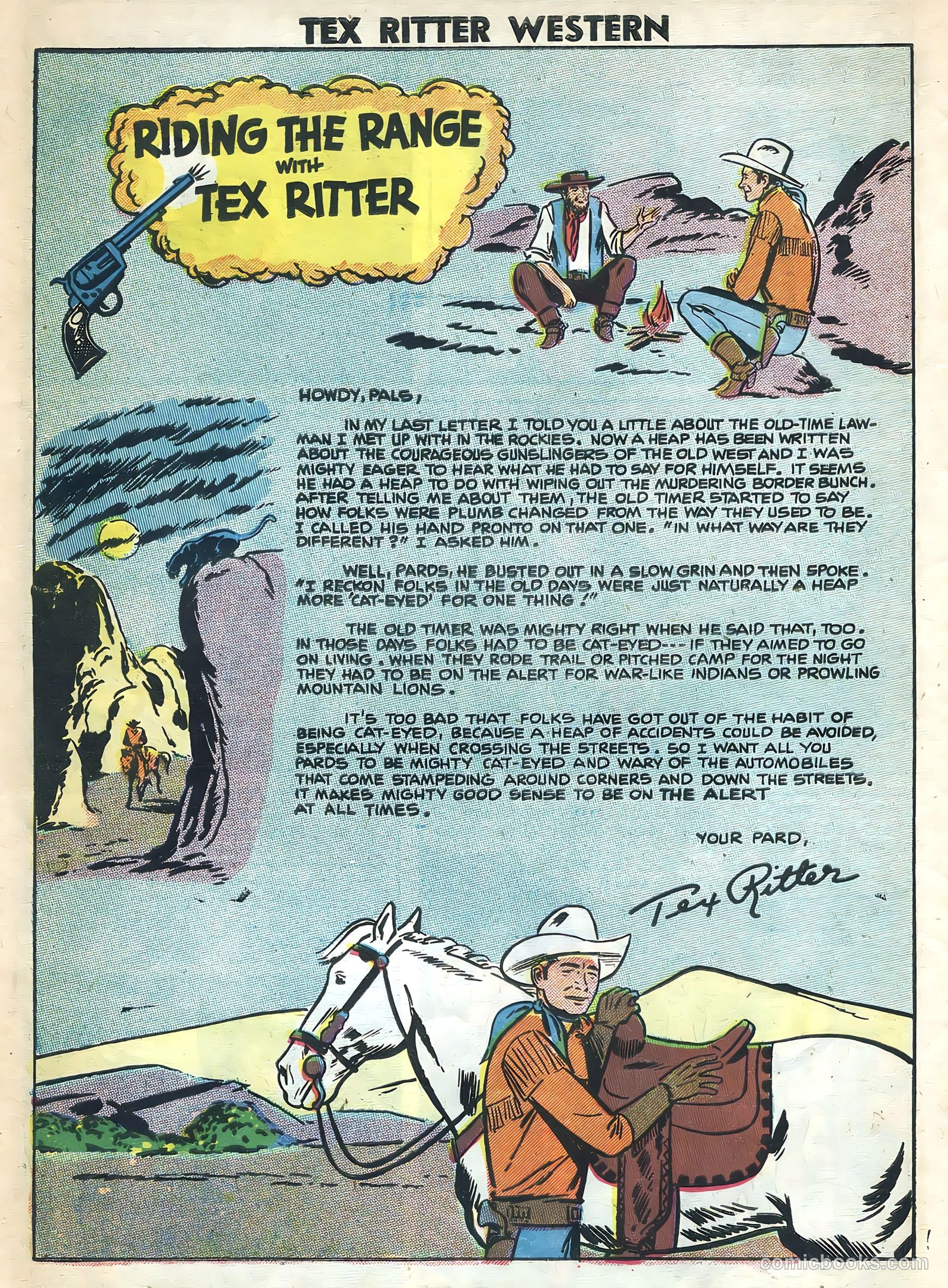 Tex Ritter Western #36 — page 10 of 36