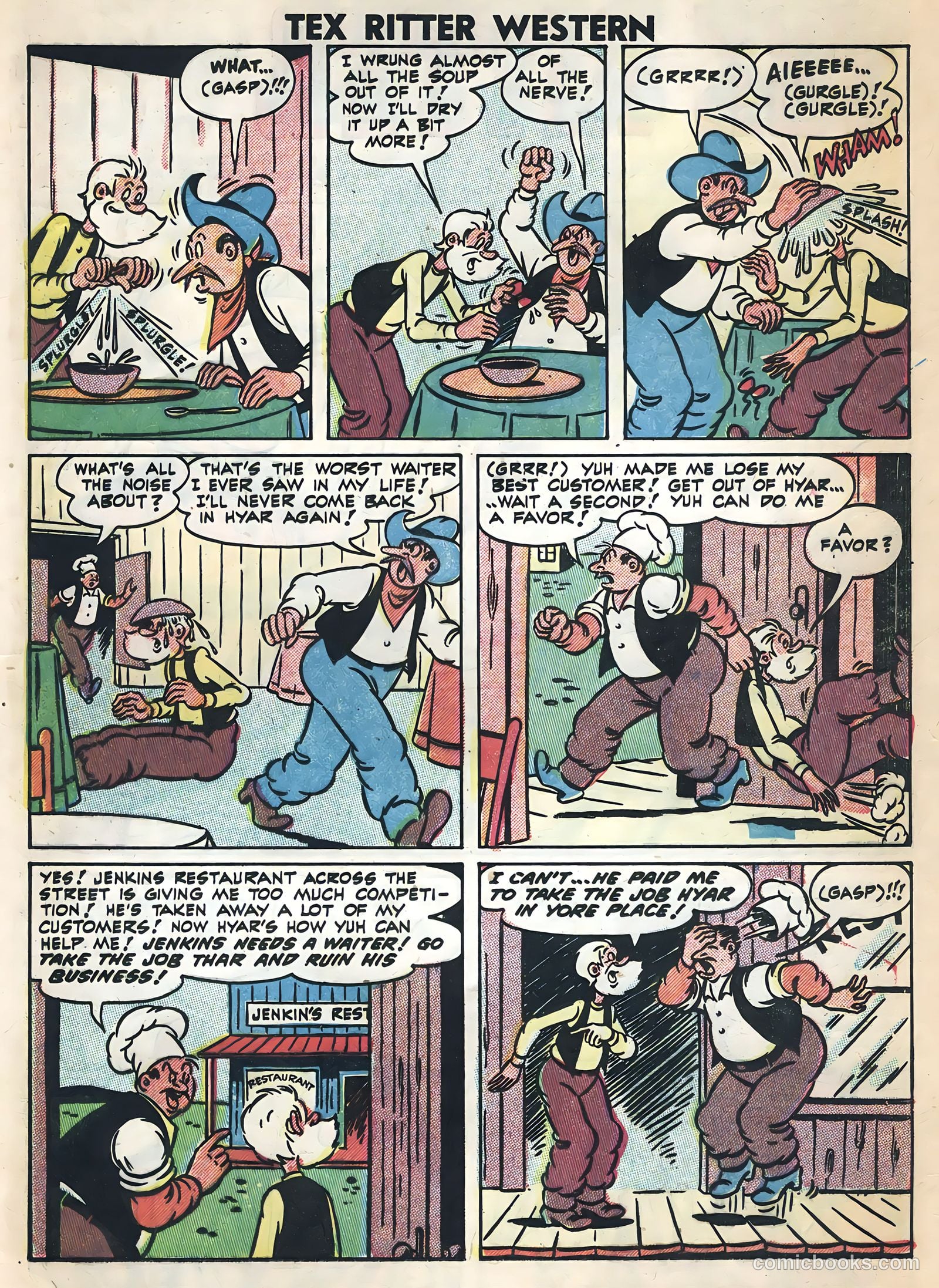 Tex Ritter Western #36 — page 21 of 36