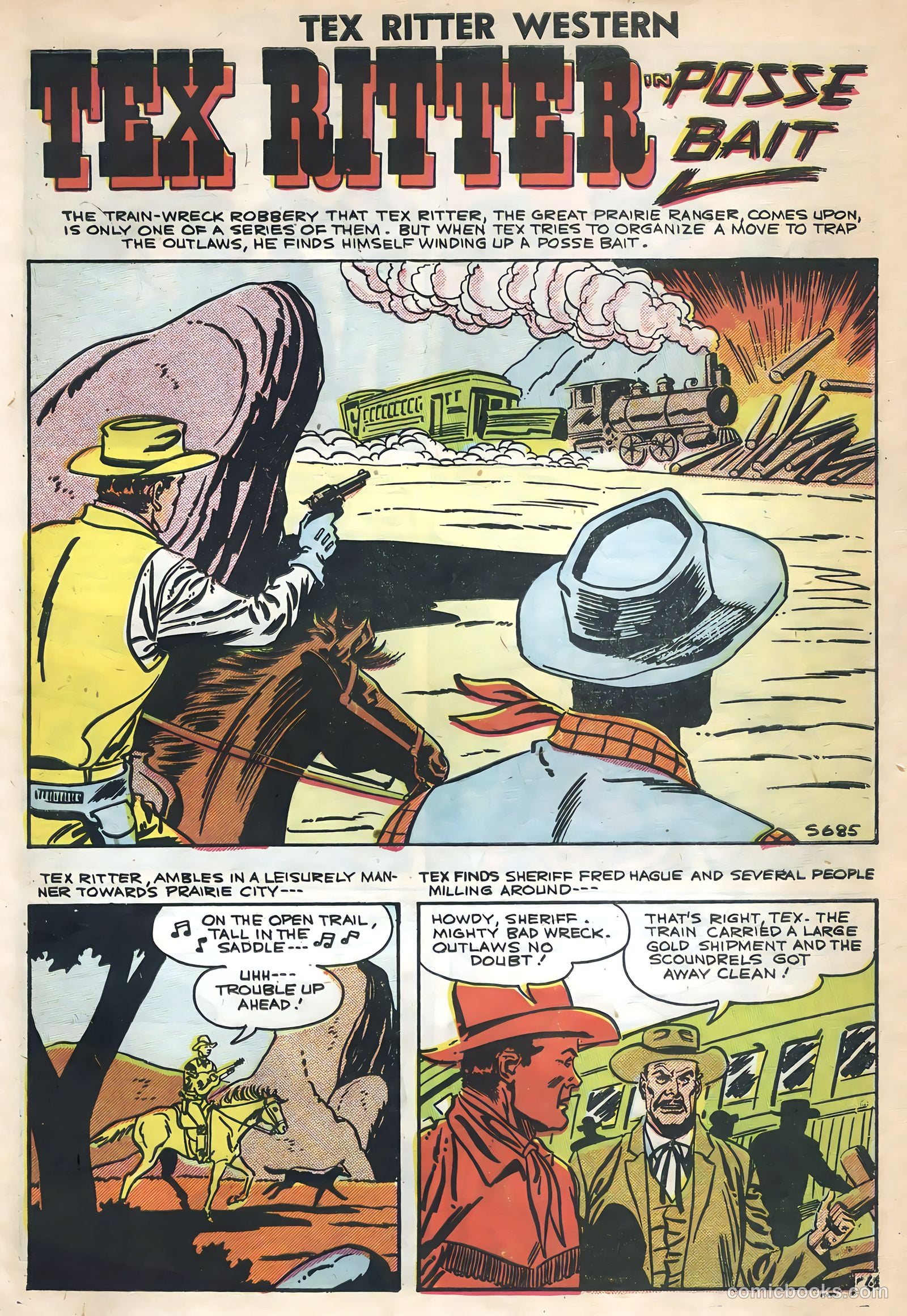Tex Ritter Western #36 — page 27 of 36