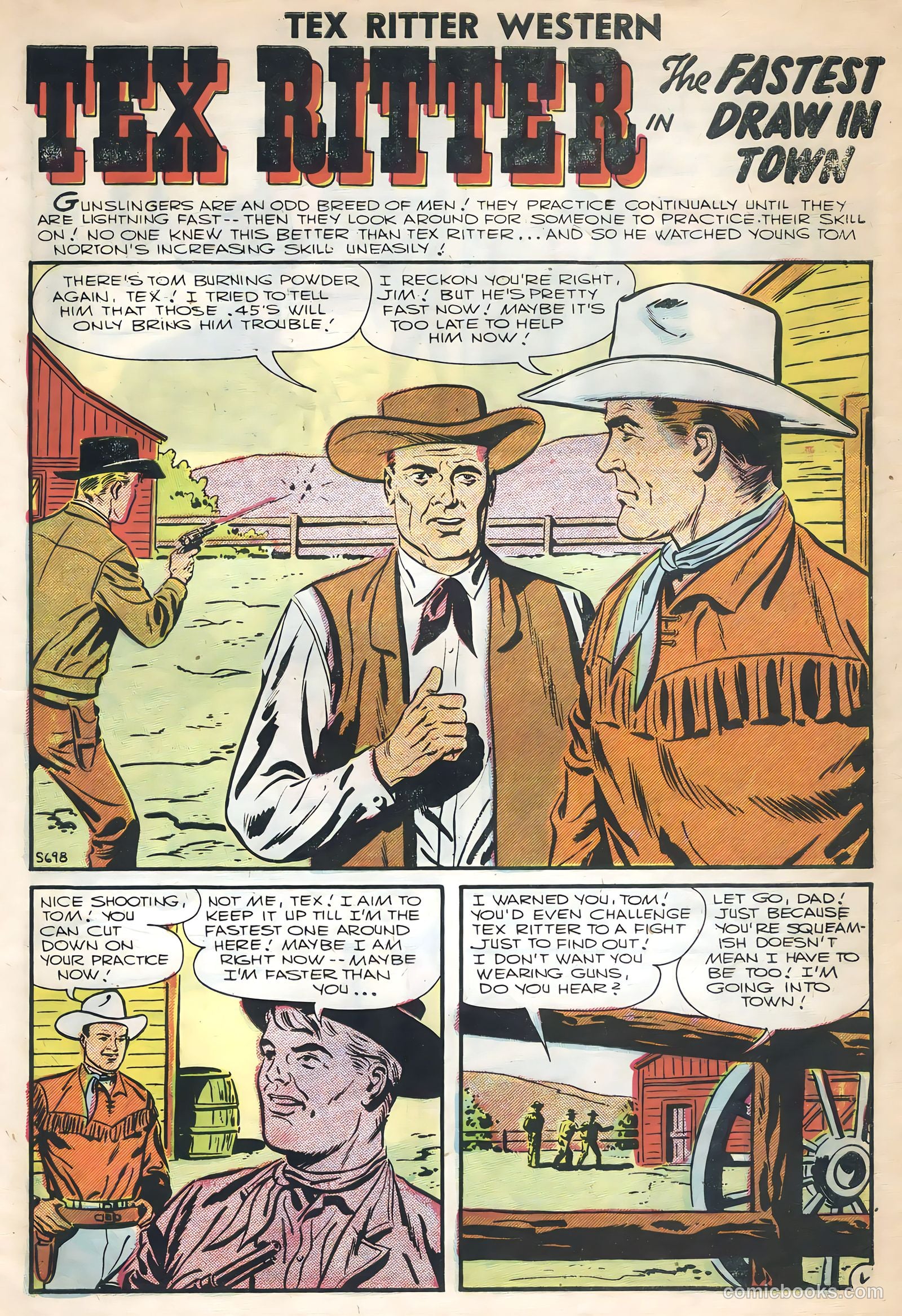 Tex Ritter Western #36 — page 31 of 36