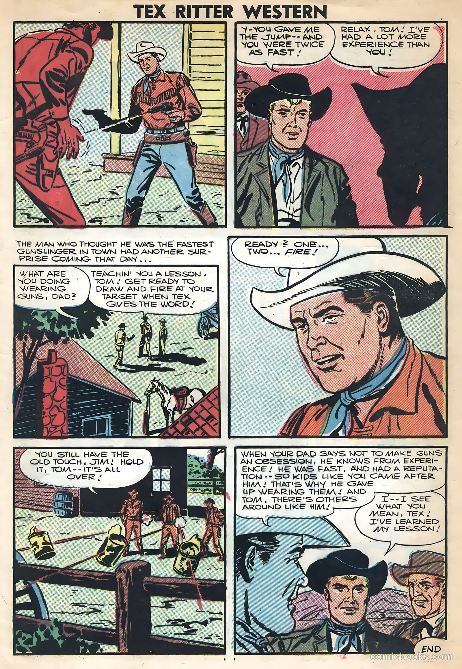 Tex Ritter Western #36 — page 33 of 36