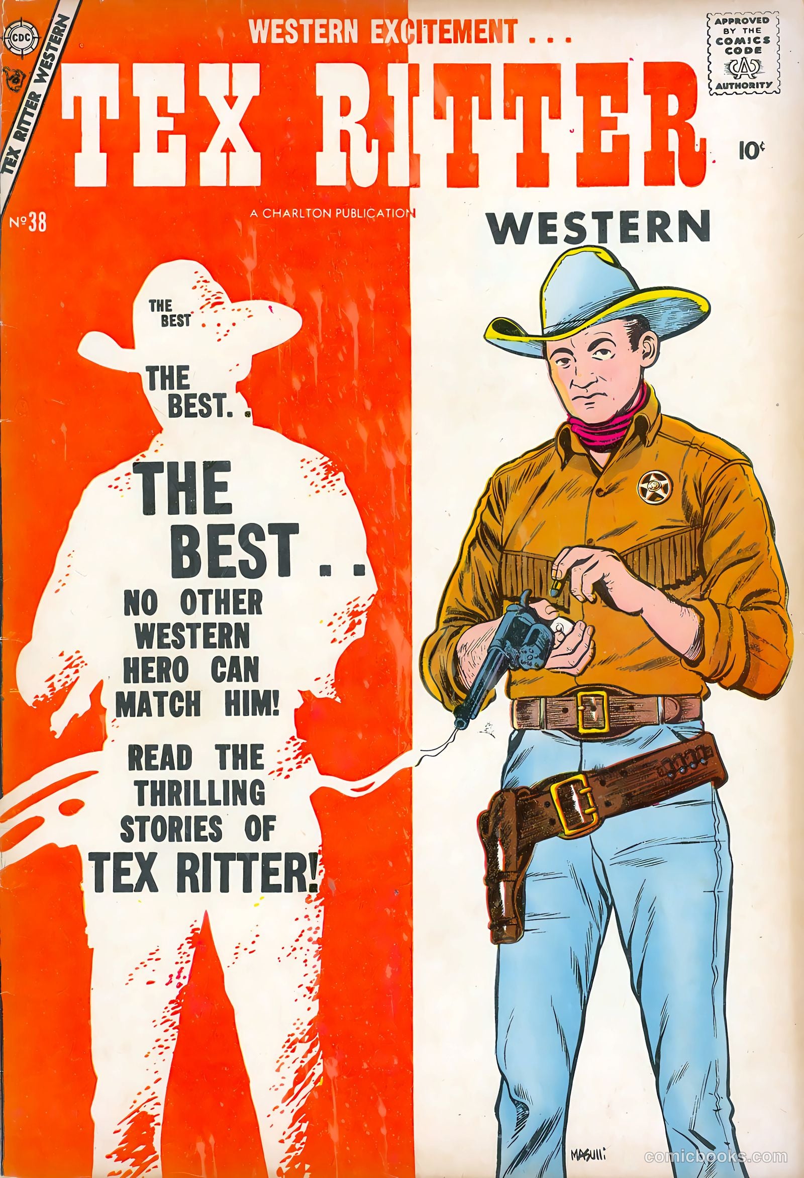 Tex Ritter Western #38 — page 1 of 36