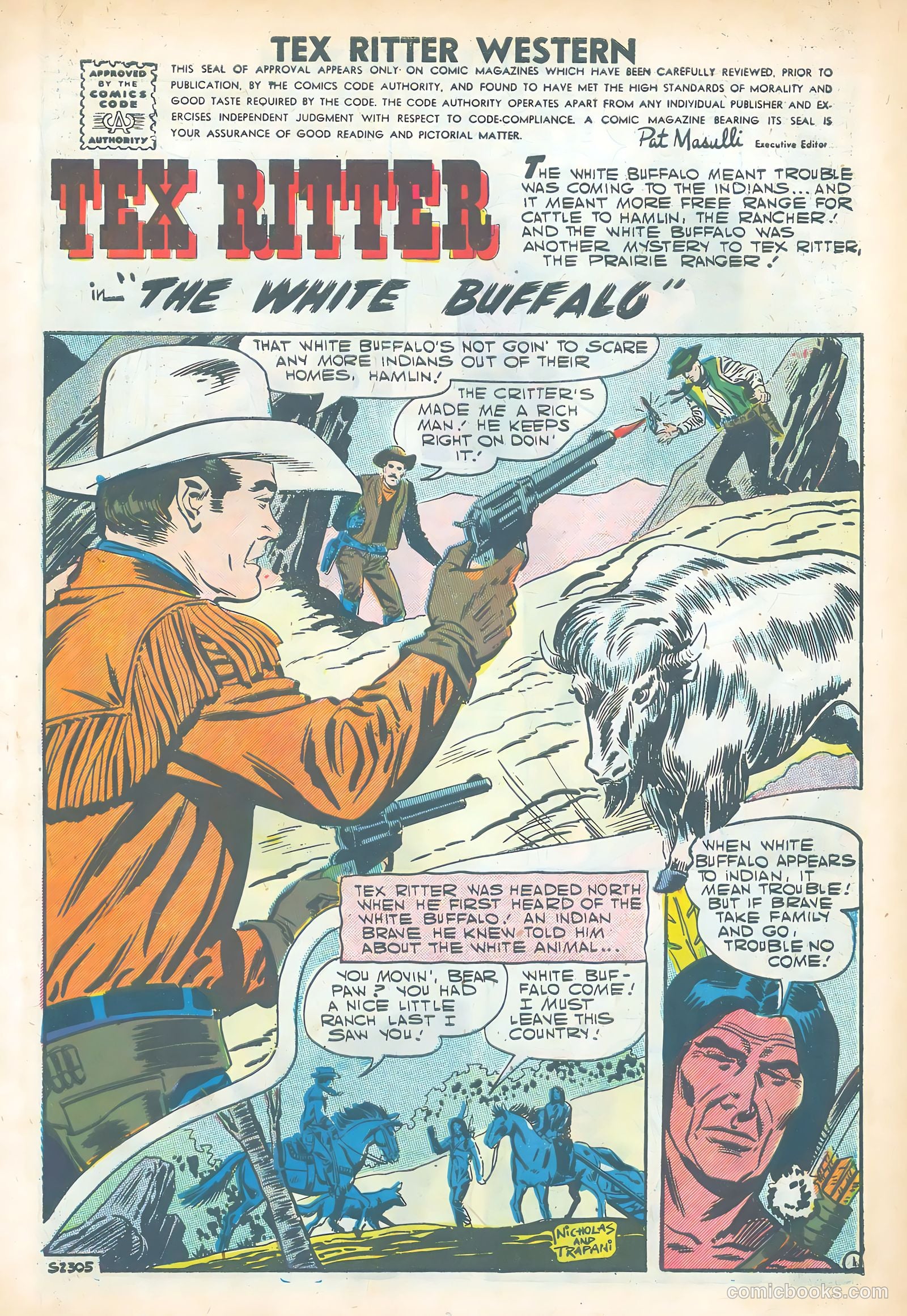 Tex Ritter Western #38 — page 3 of 36