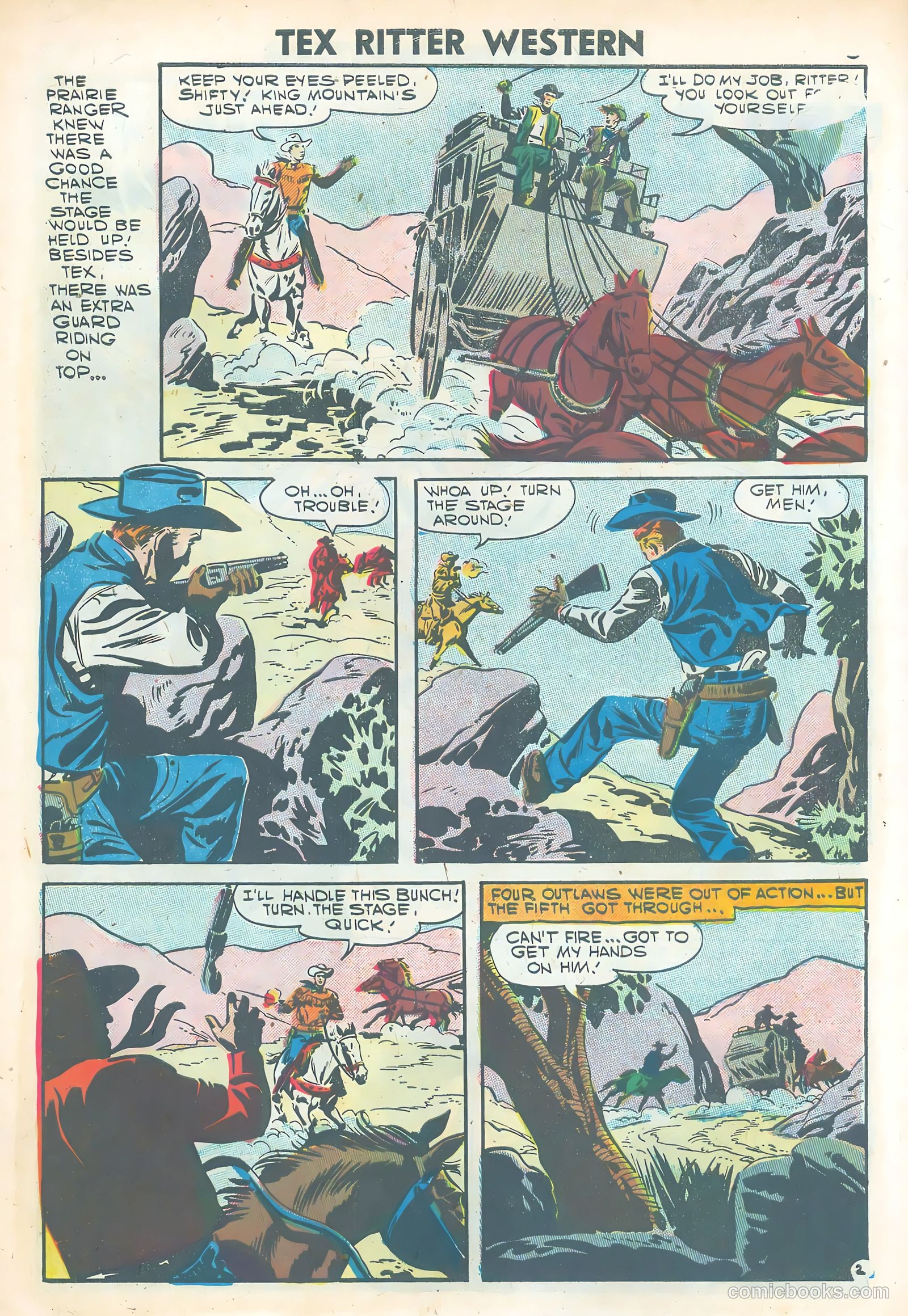 Tex Ritter Western #38 — page 10 of 36