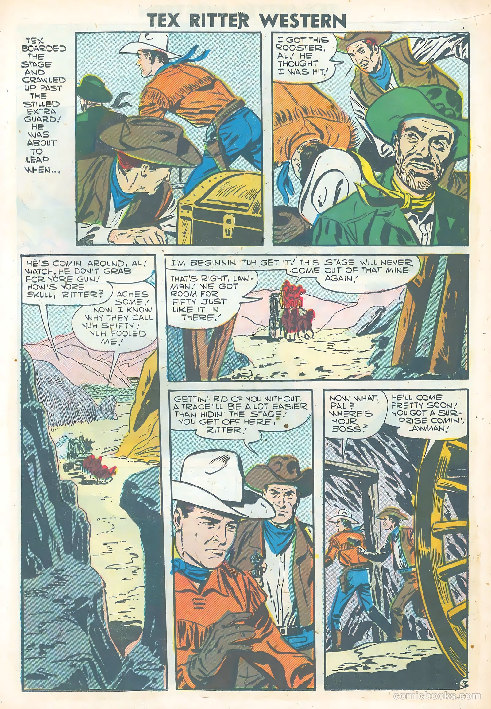 Tex Ritter Western #38 — page 11 of 36