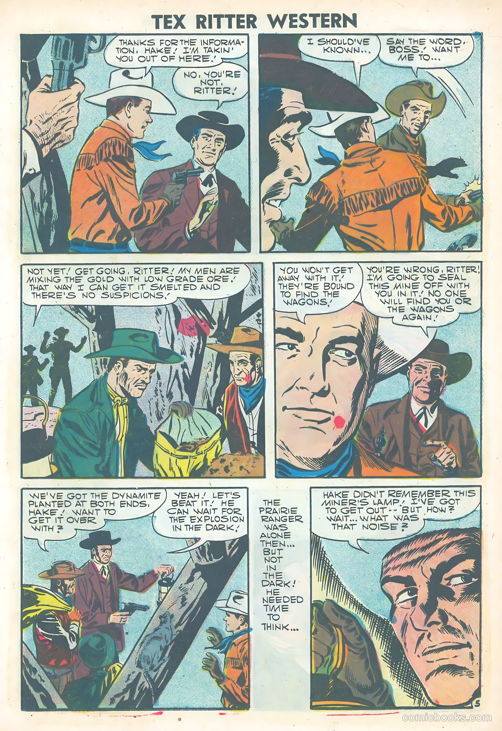 Tex Ritter Western #38 — page 13 of 36