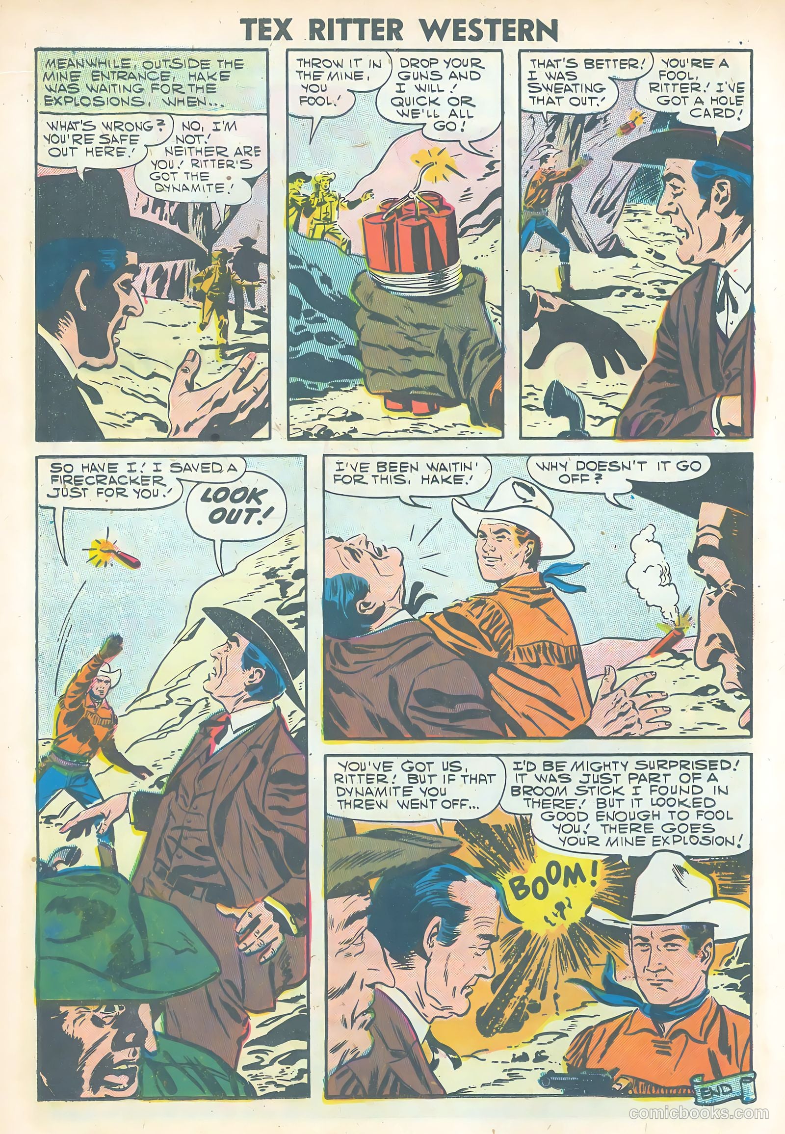 Tex Ritter Western #38 — page 16 of 36