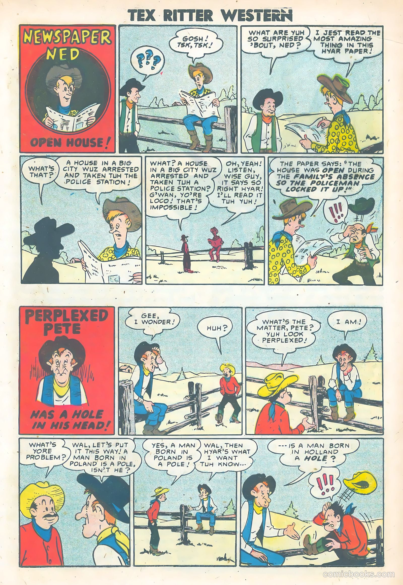 Tex Ritter Western #38 — page 17 of 36