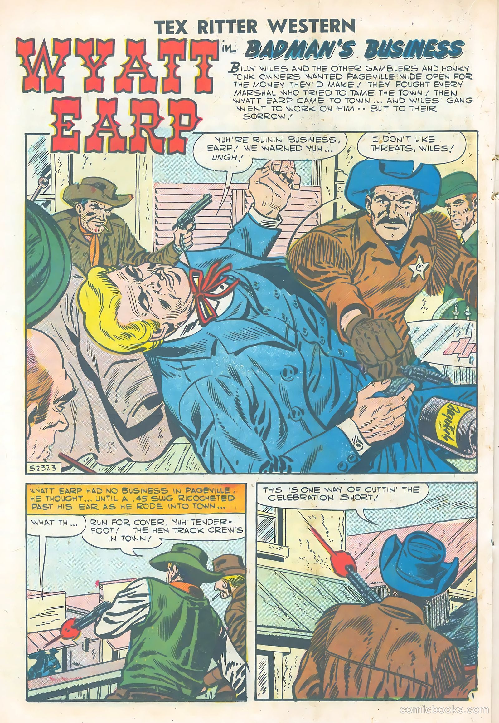Tex Ritter Western #38 — page 20 of 36