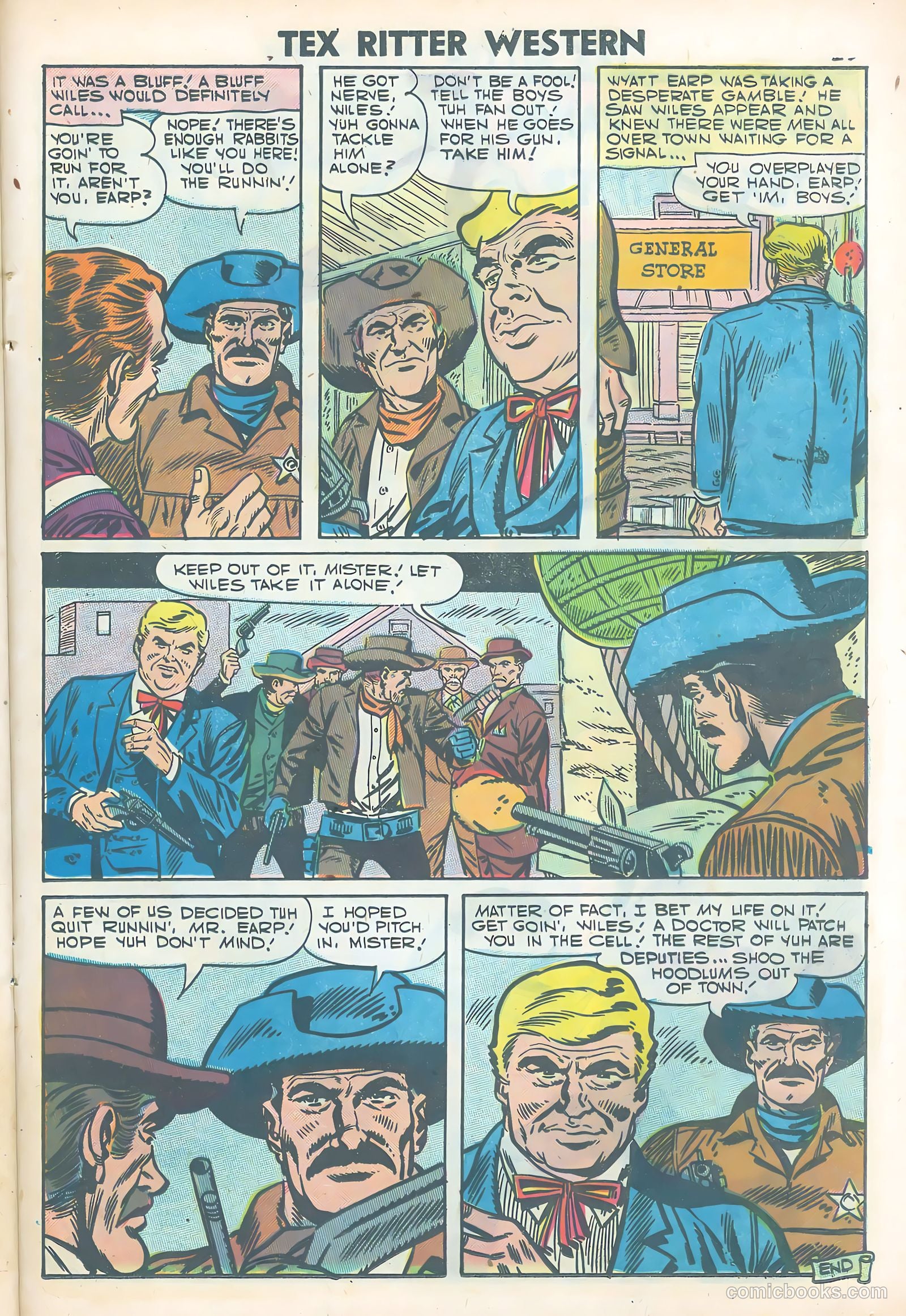 Tex Ritter Western #38 — page 25 of 36