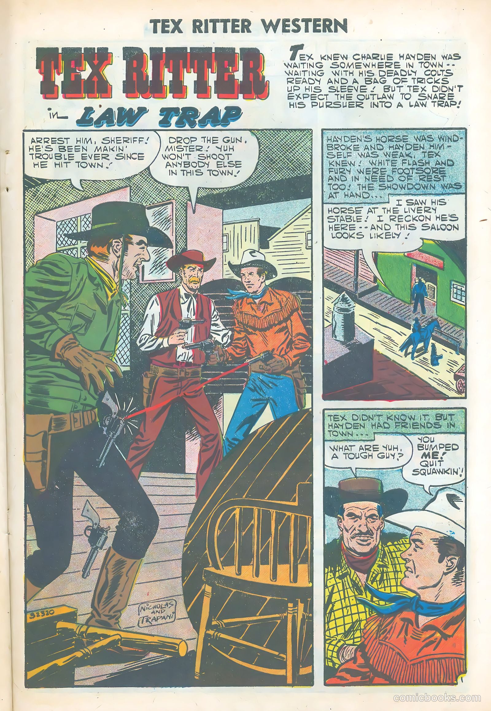 Tex Ritter Western #38 — page 27 of 36