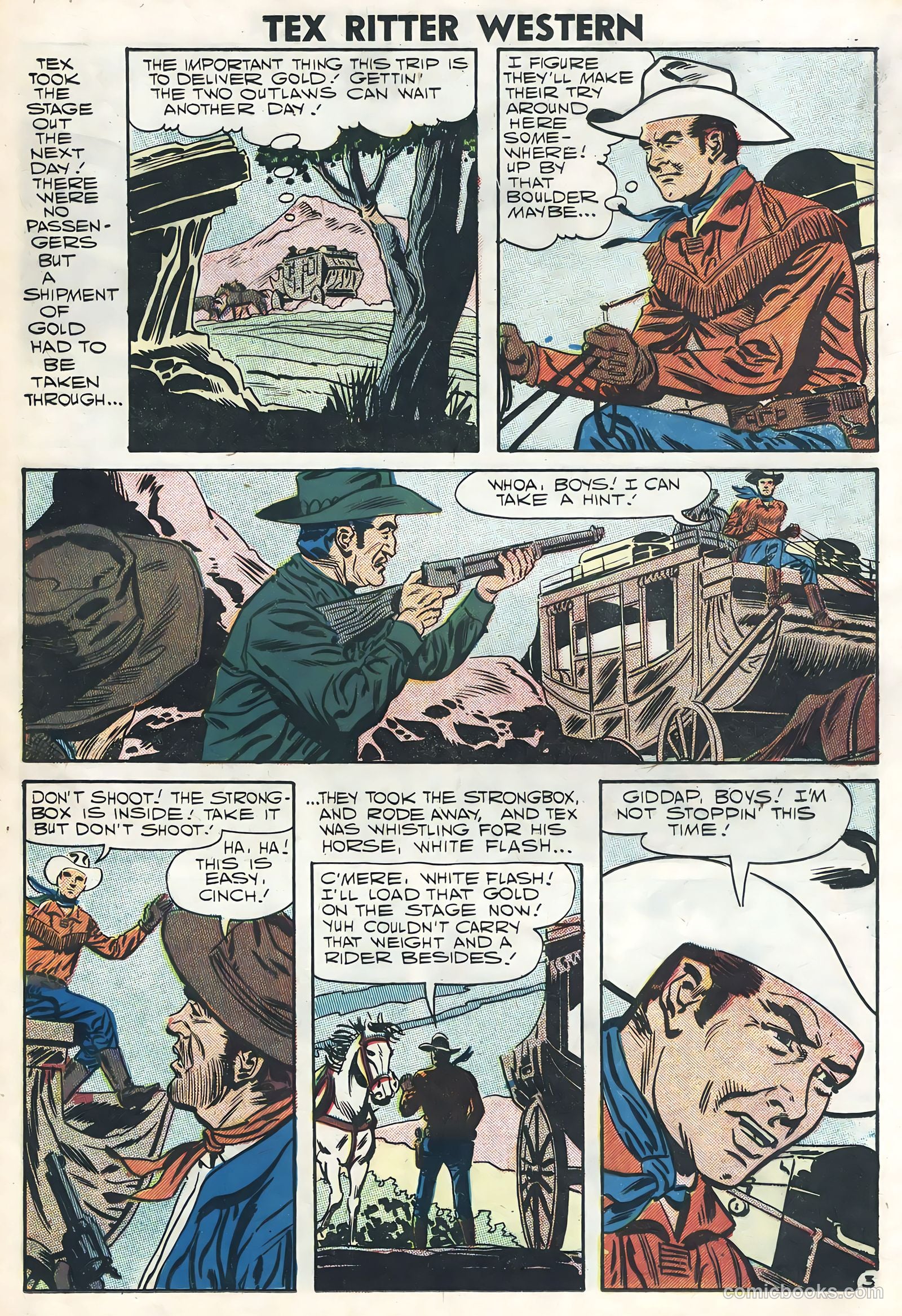 Tex Ritter Western #39 — page 13 of 36