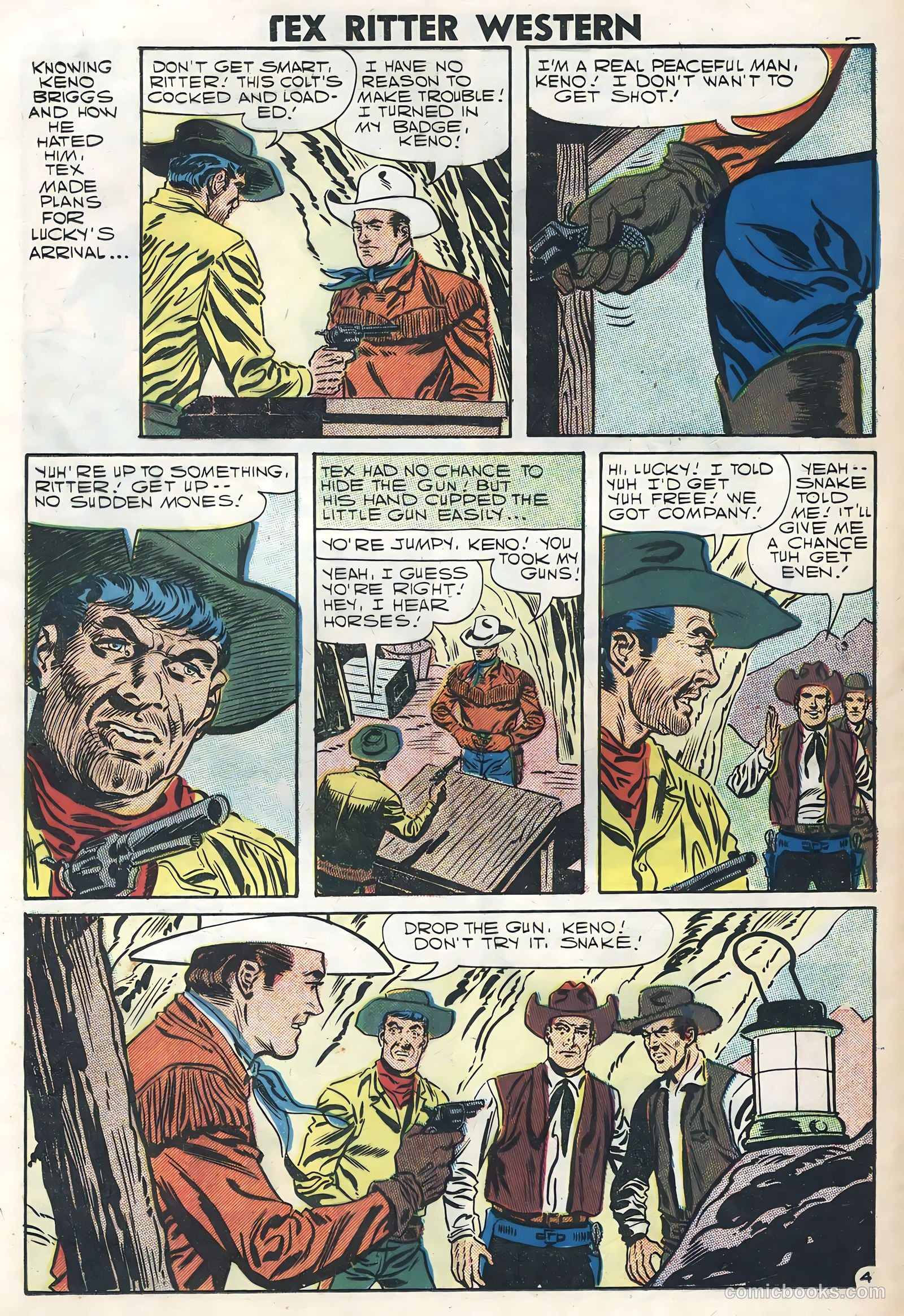 Tex Ritter Western #39 — page 24 of 36