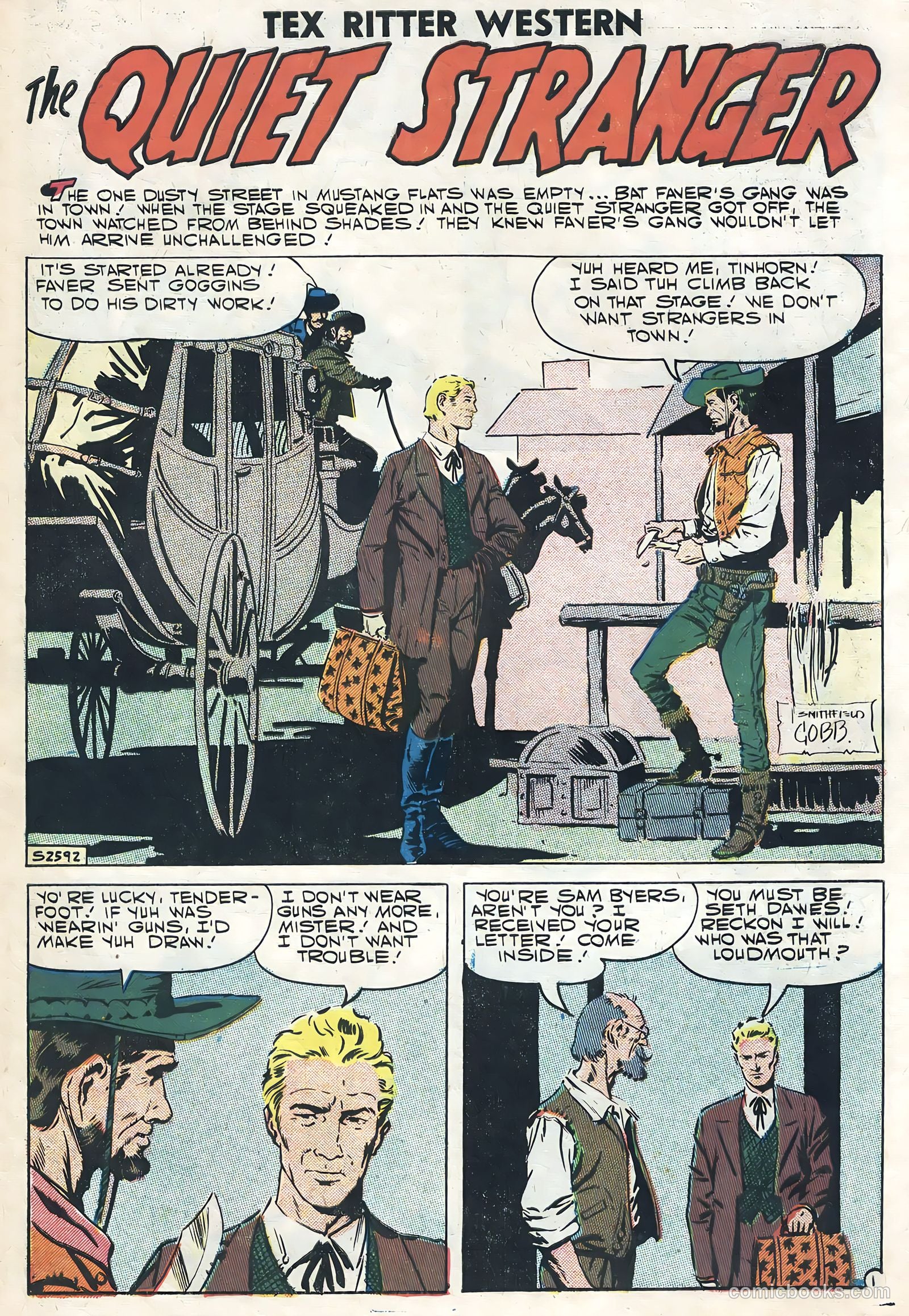 Tex Ritter Western #39 — page 27 of 36