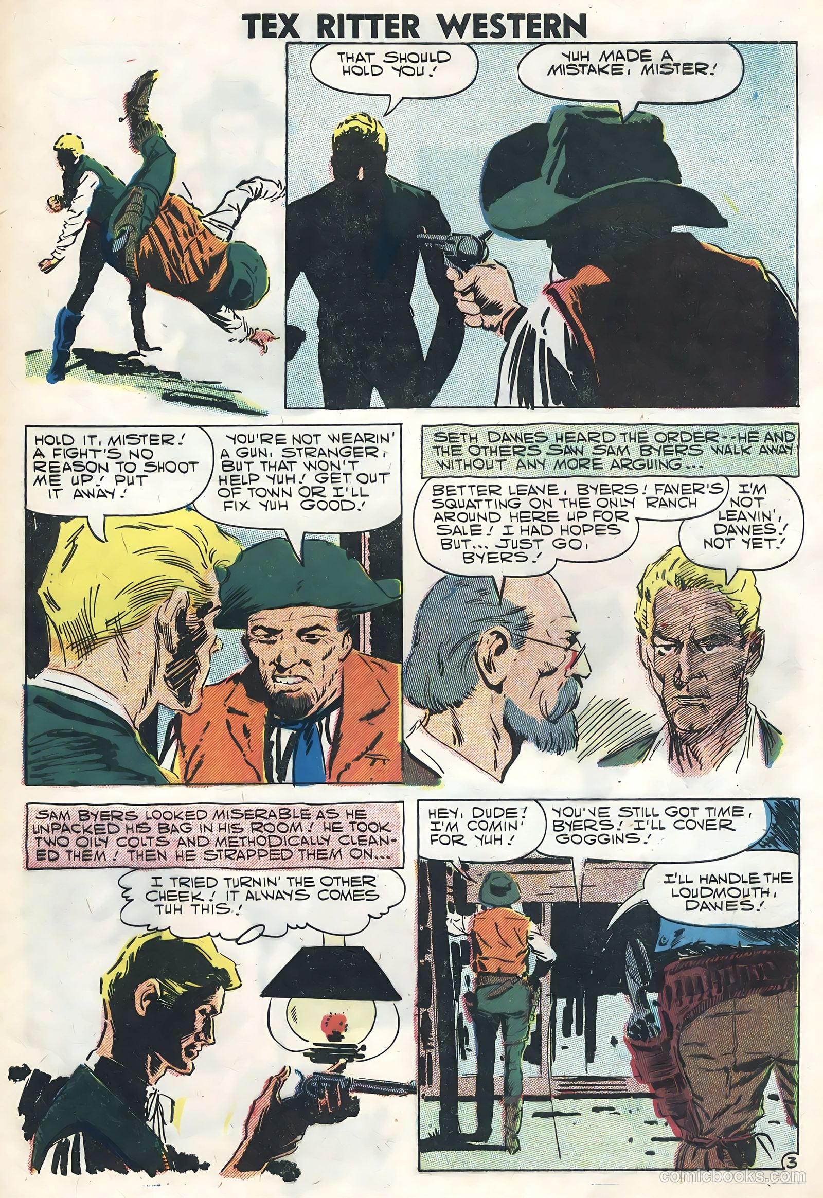 Tex Ritter Western #39 — page 29 of 36