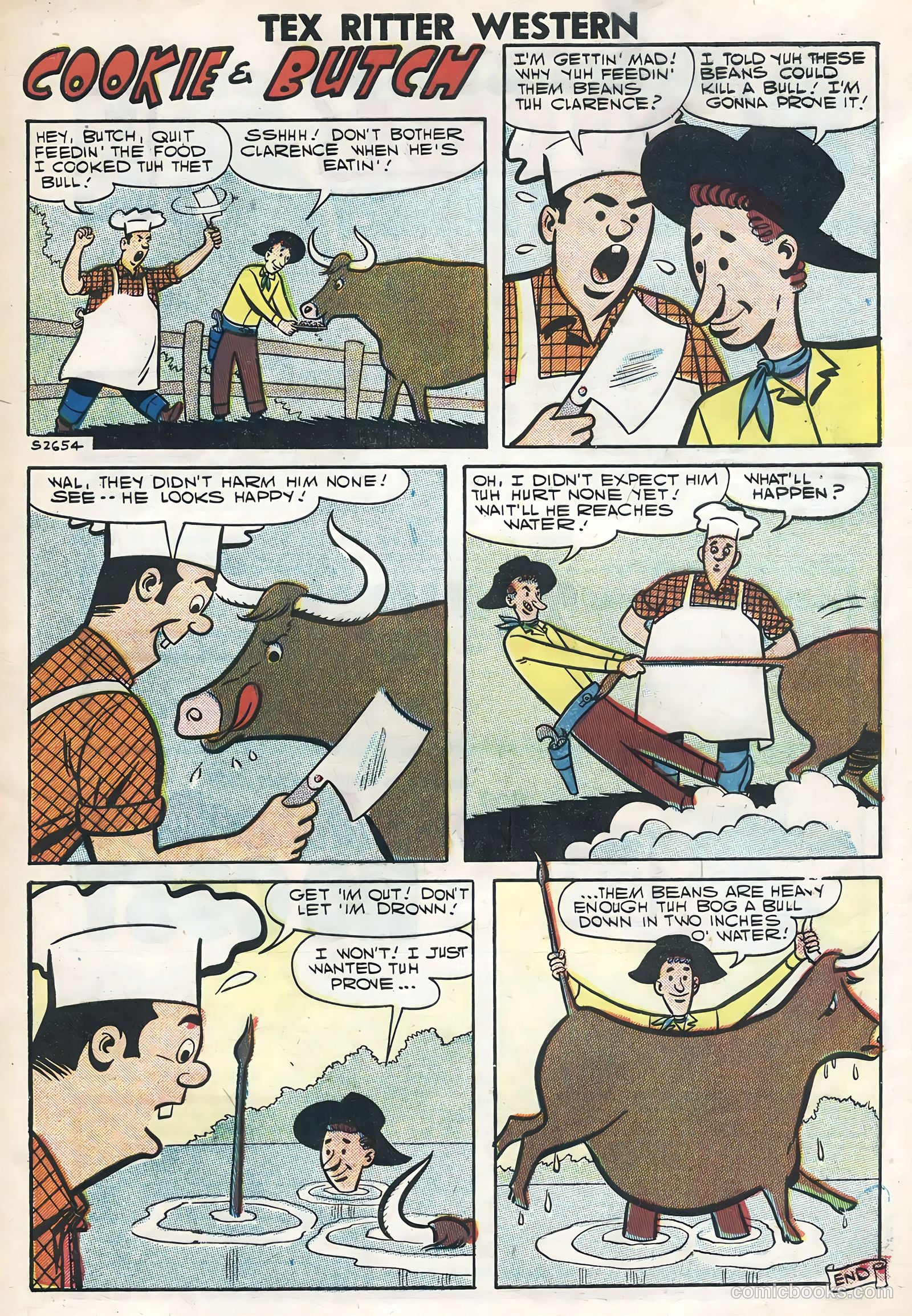 Tex Ritter Western #39 — page 33 of 36