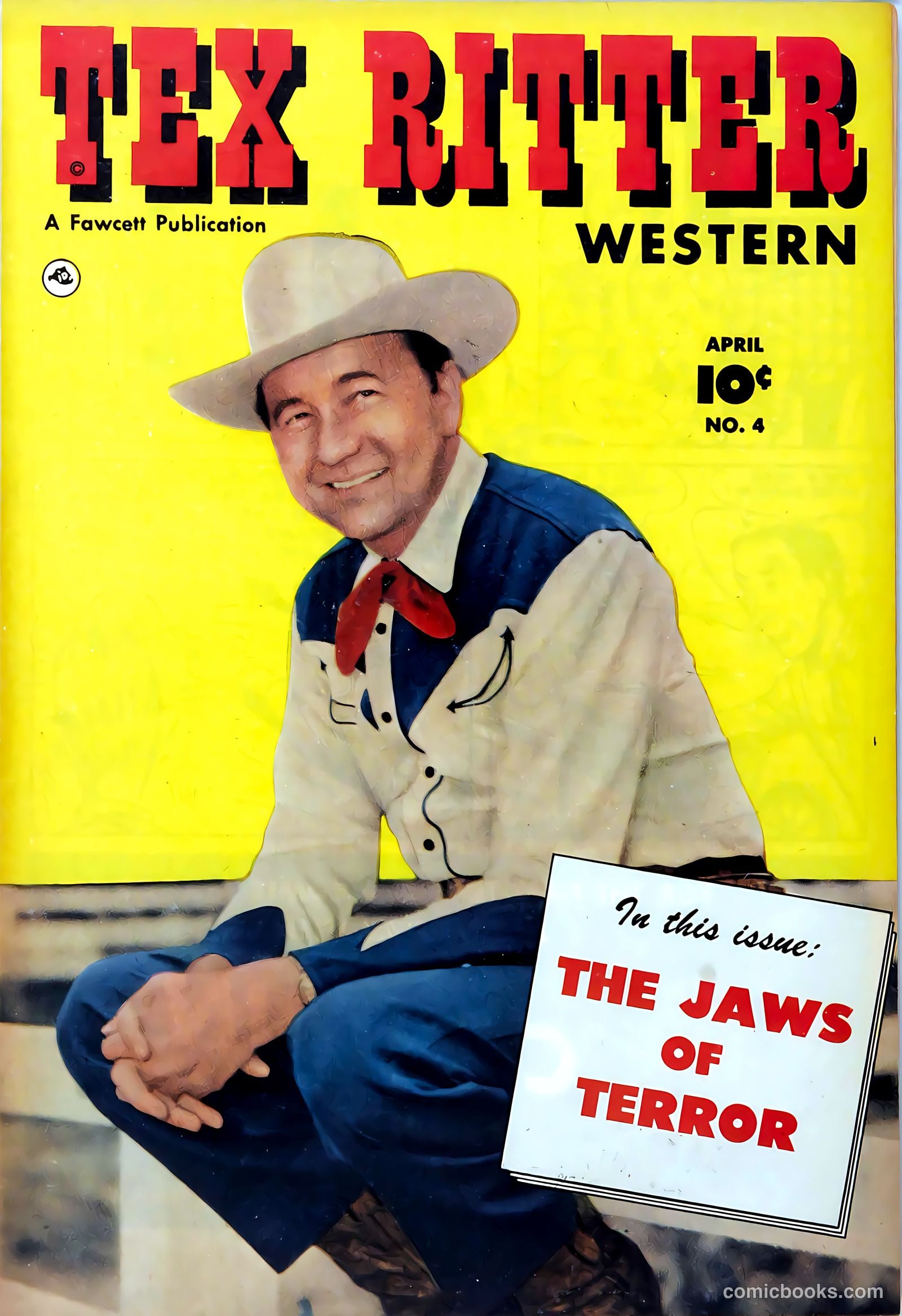 Tex Ritter Western #4 — page 1 of 36