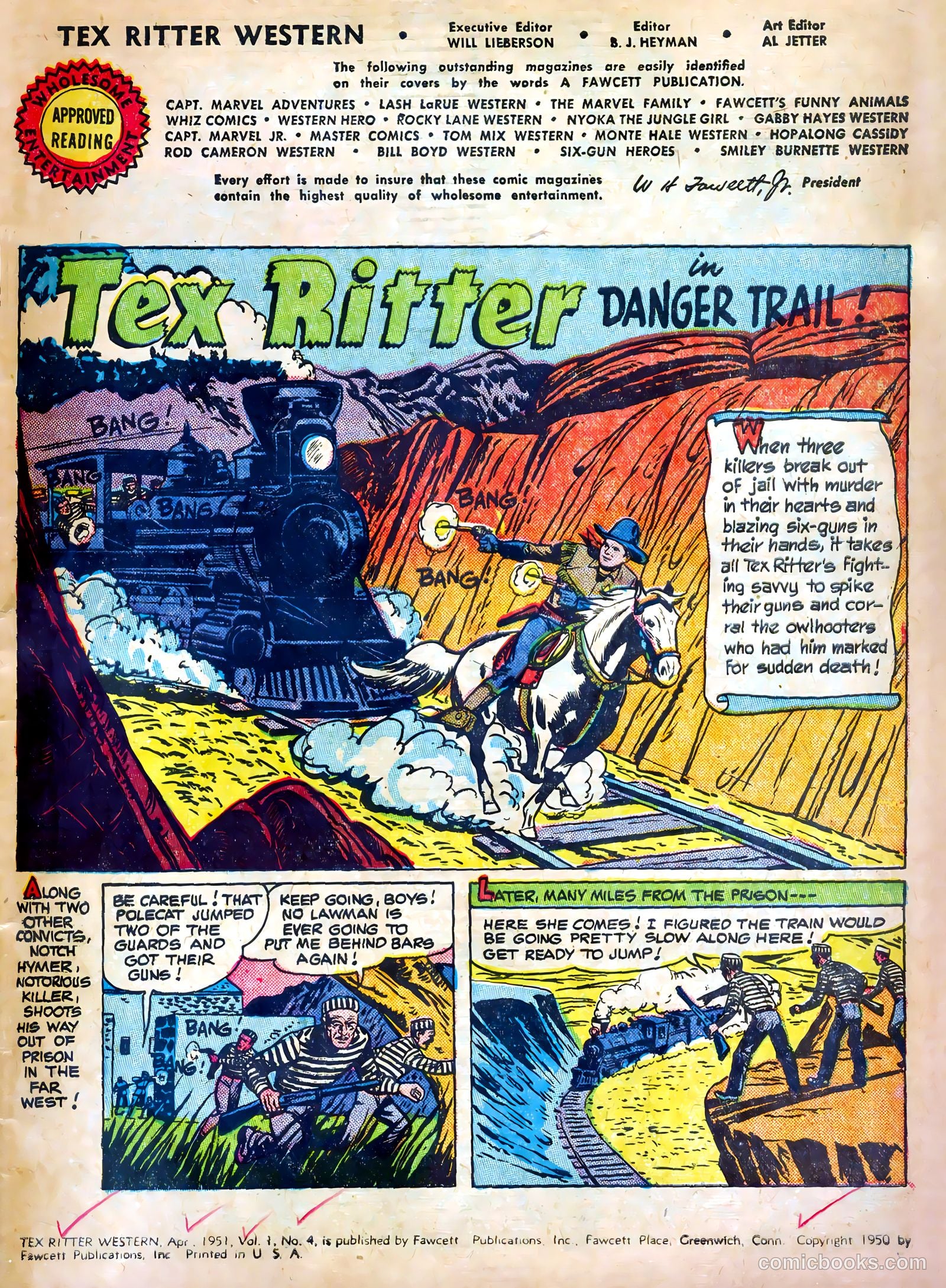 Tex Ritter Western #4 — page 3 of 36
