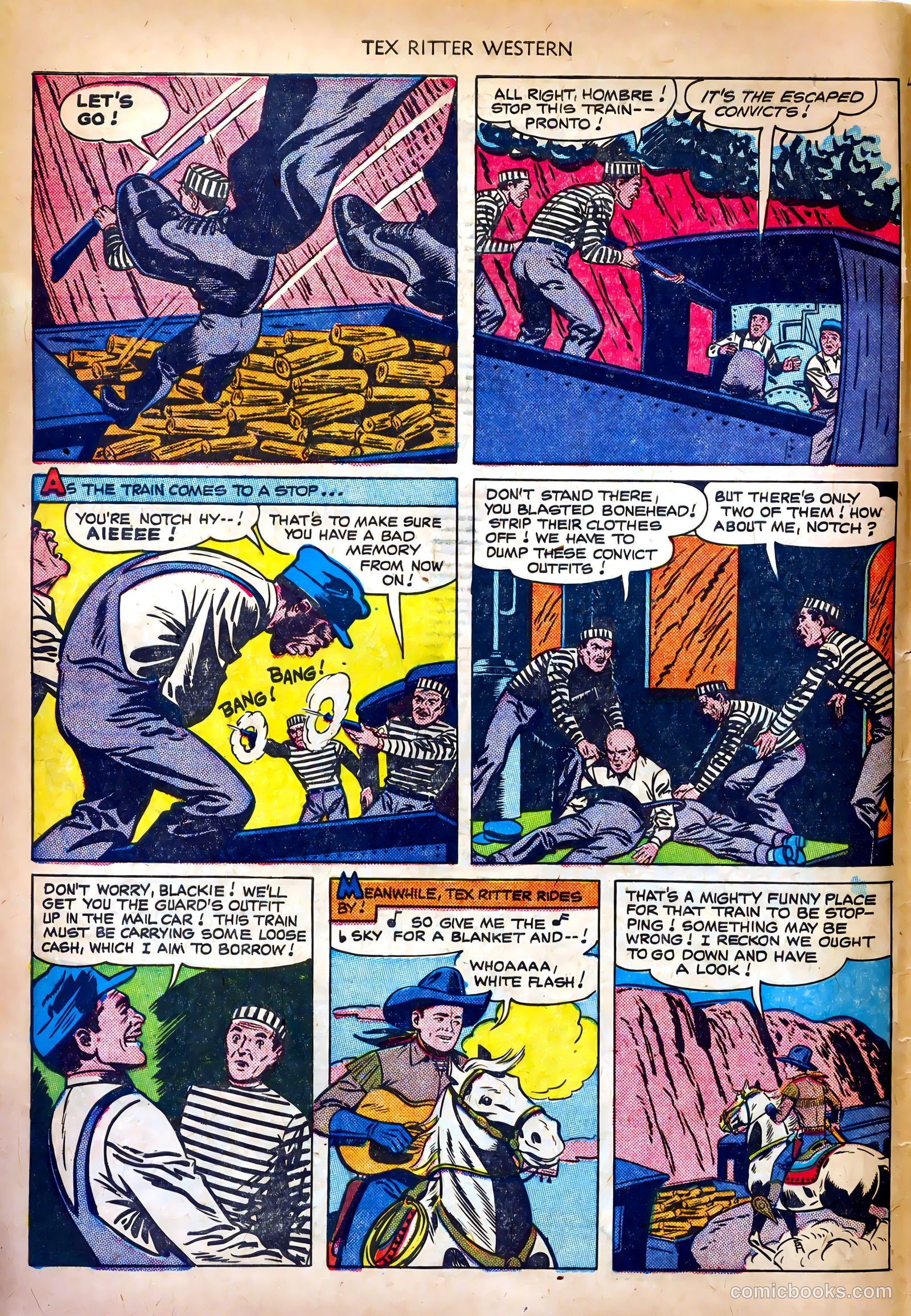 Tex Ritter Western #4 — page 4 of 36