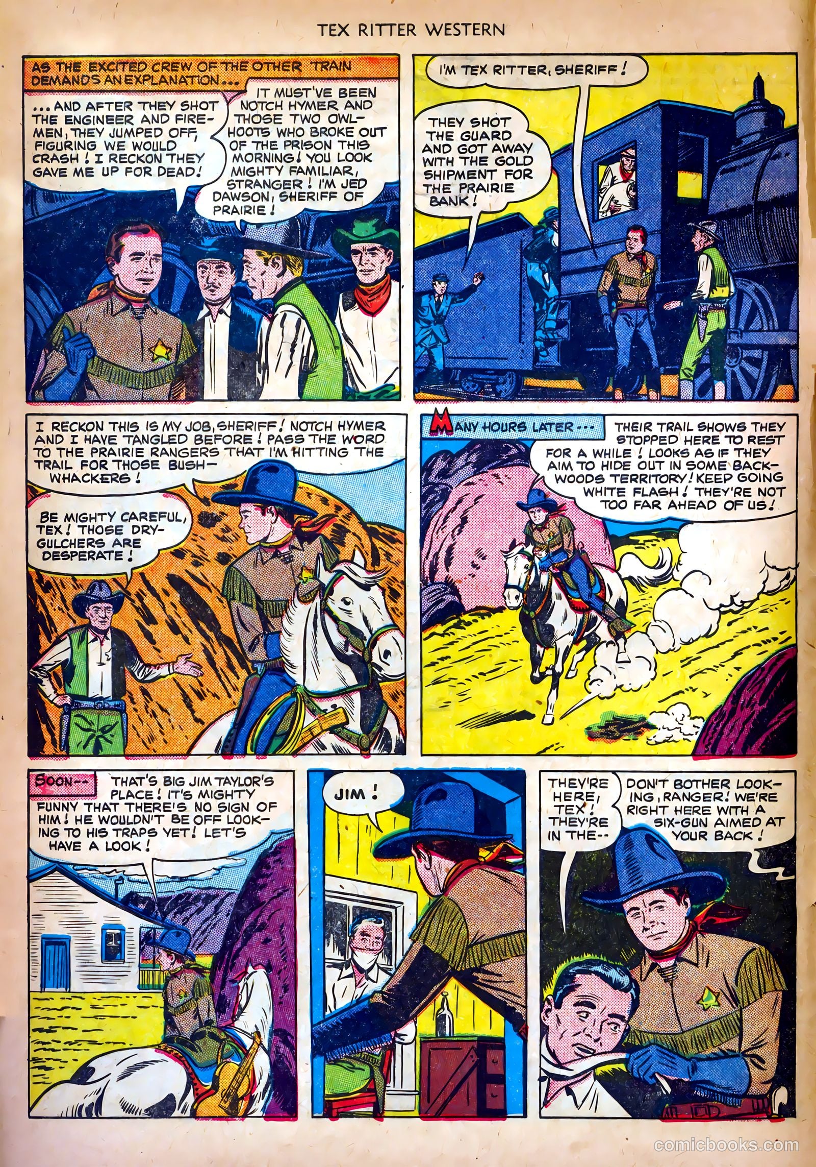 Tex Ritter Western #4 — page 8 of 36