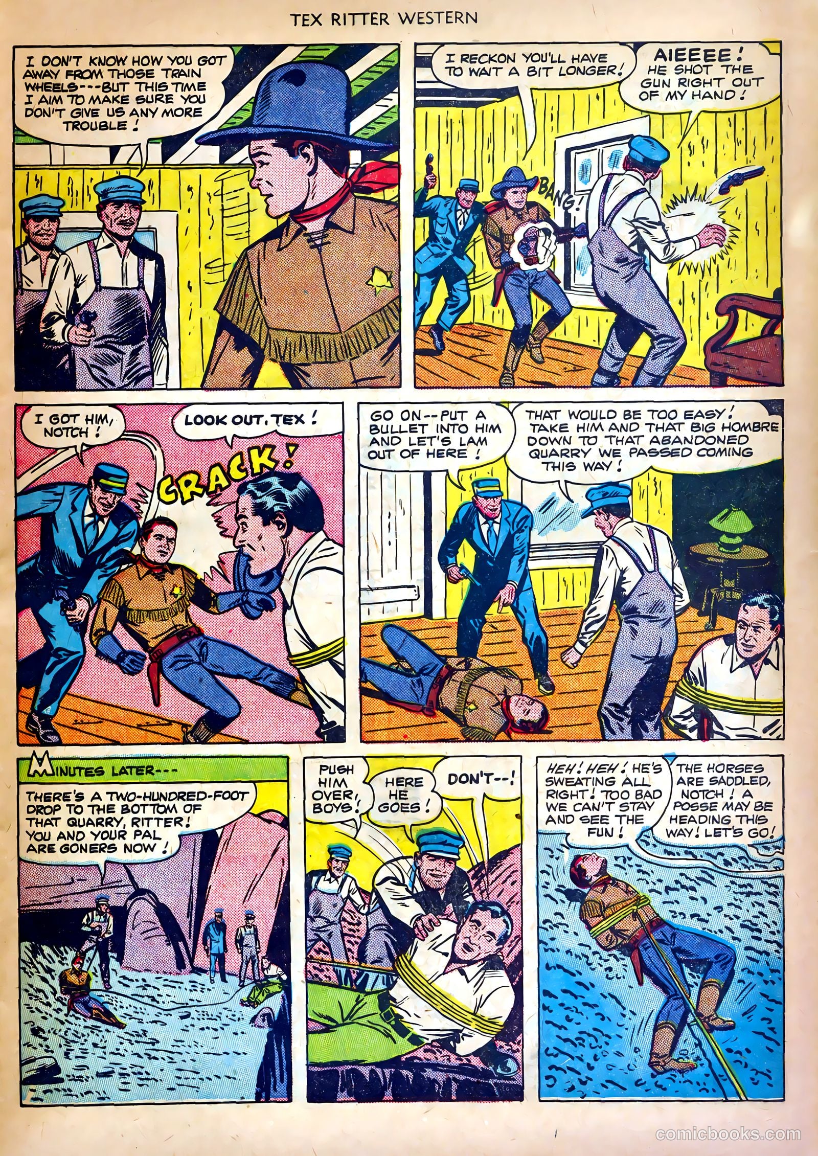 Tex Ritter Western #4 — page 9 of 36