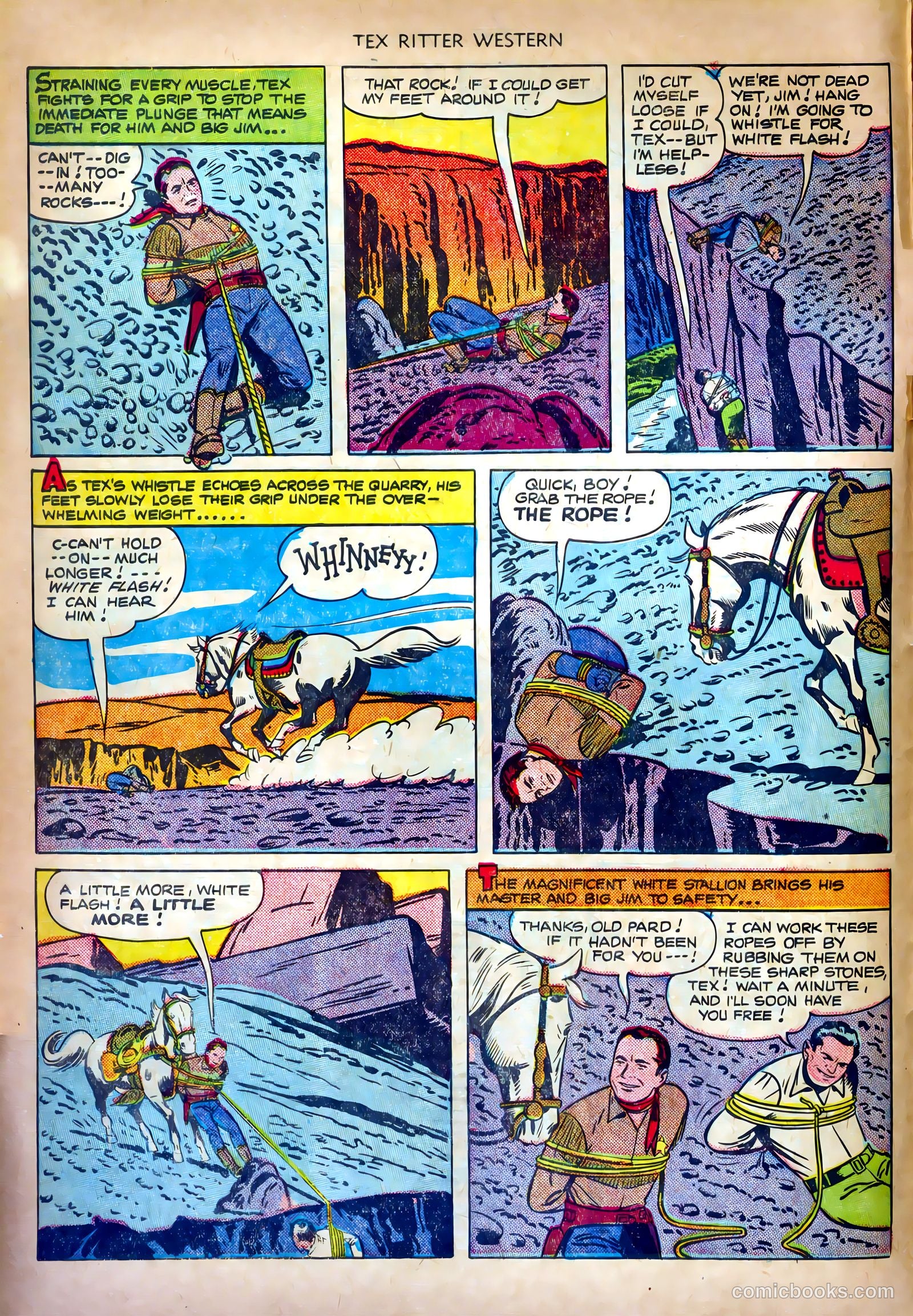 Tex Ritter Western #4 — page 10 of 36