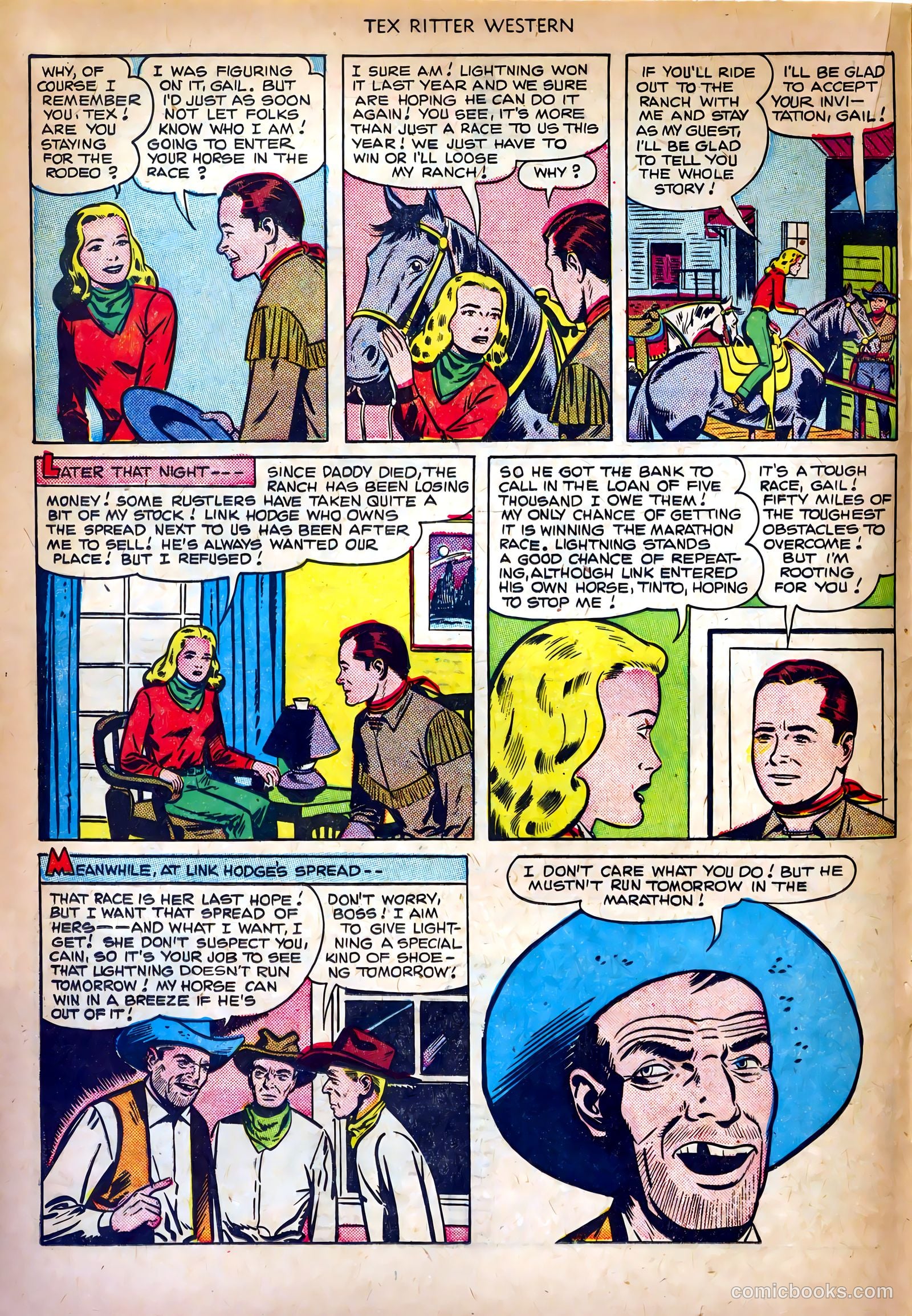 Tex Ritter Western #4 — page 16 of 36