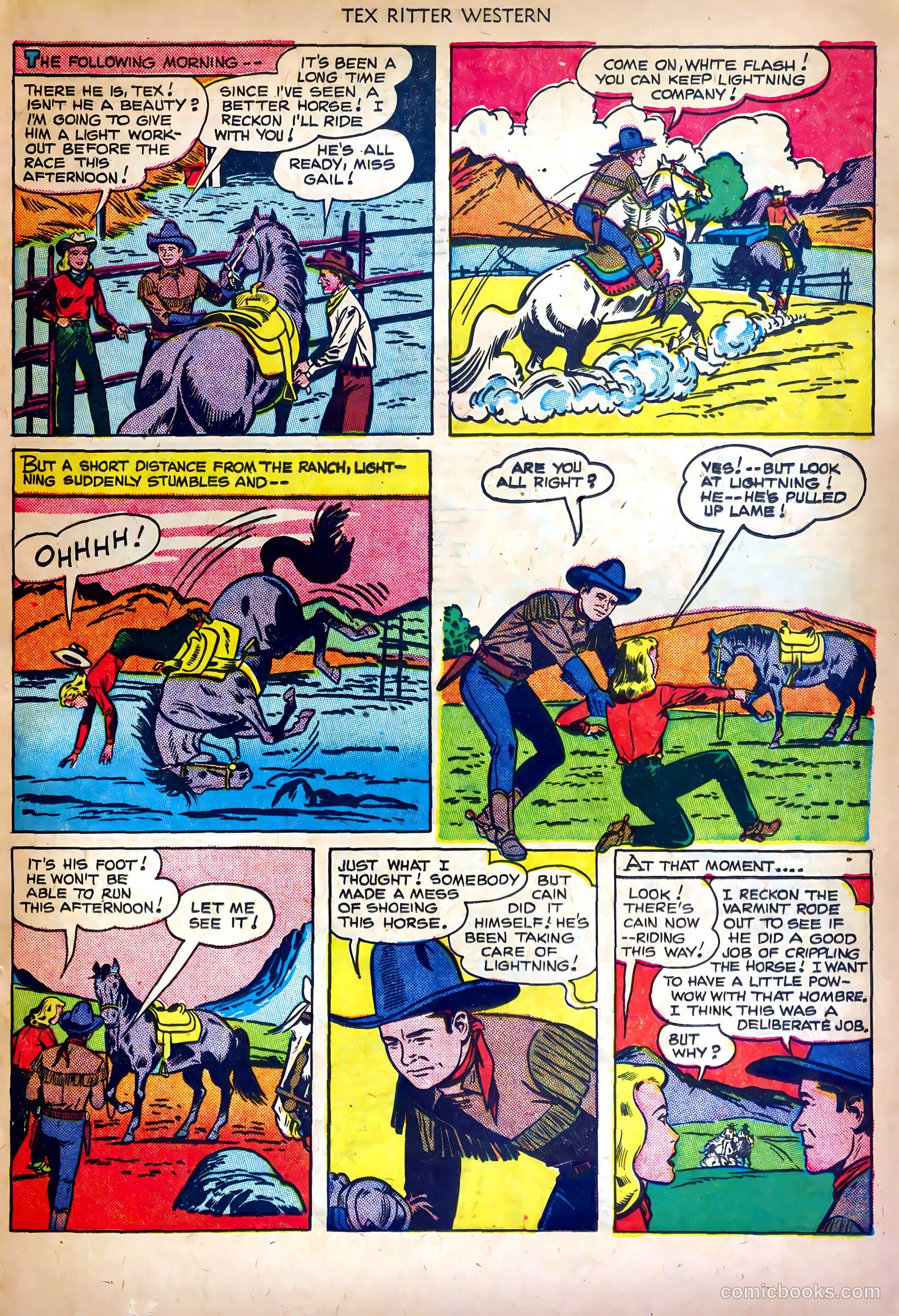 Tex Ritter Western #4 — page 17 of 36
