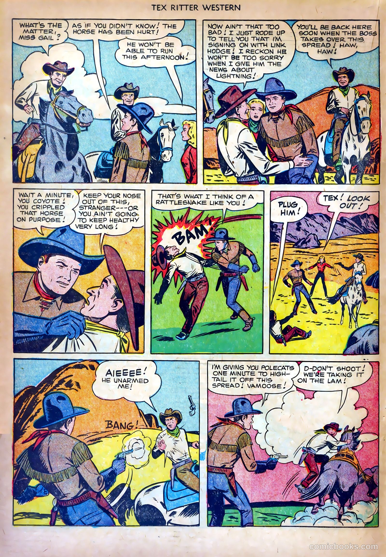 Tex Ritter Western #4 — page 18 of 36