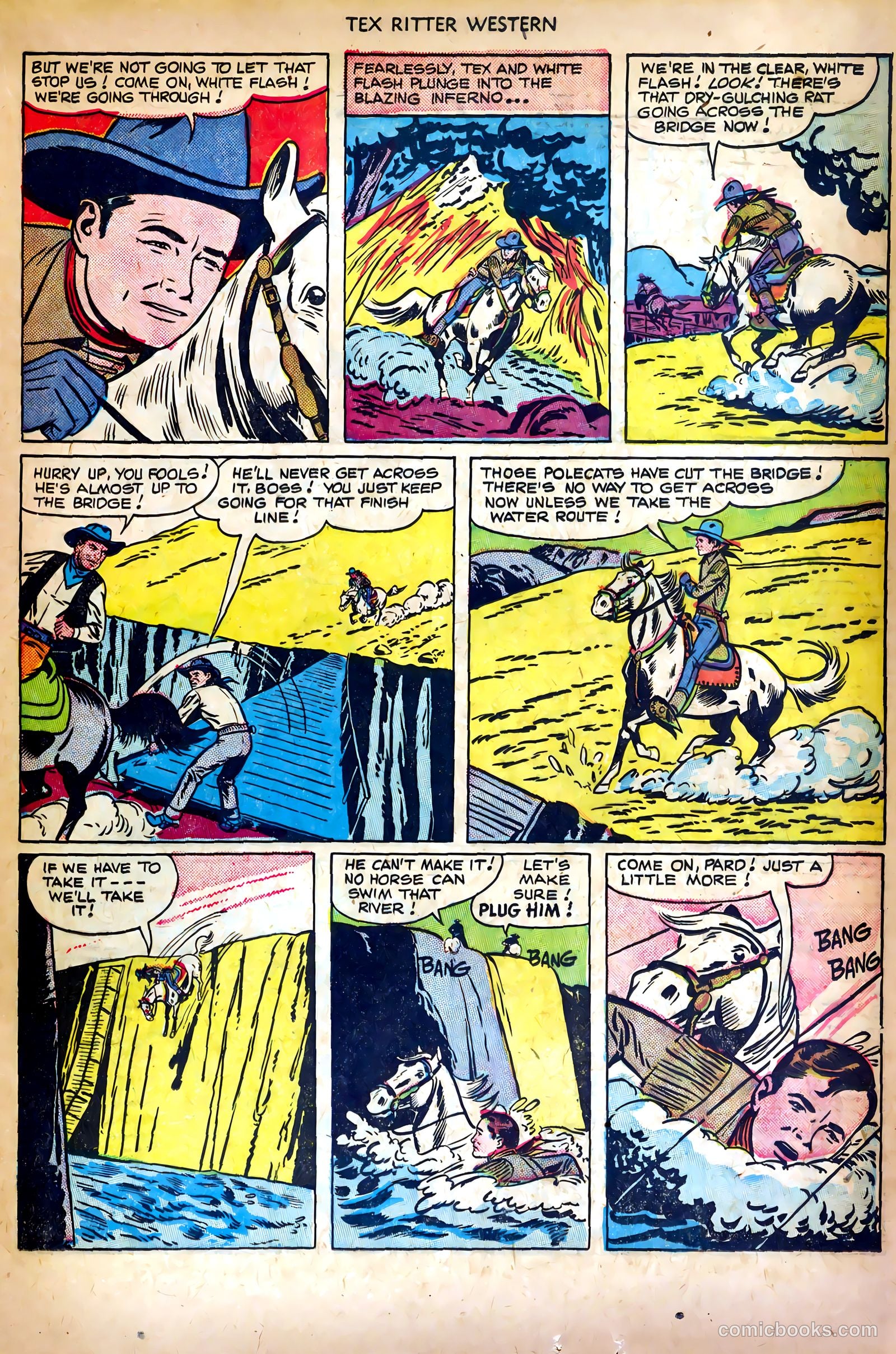 Tex Ritter Western #4 — page 21 of 36