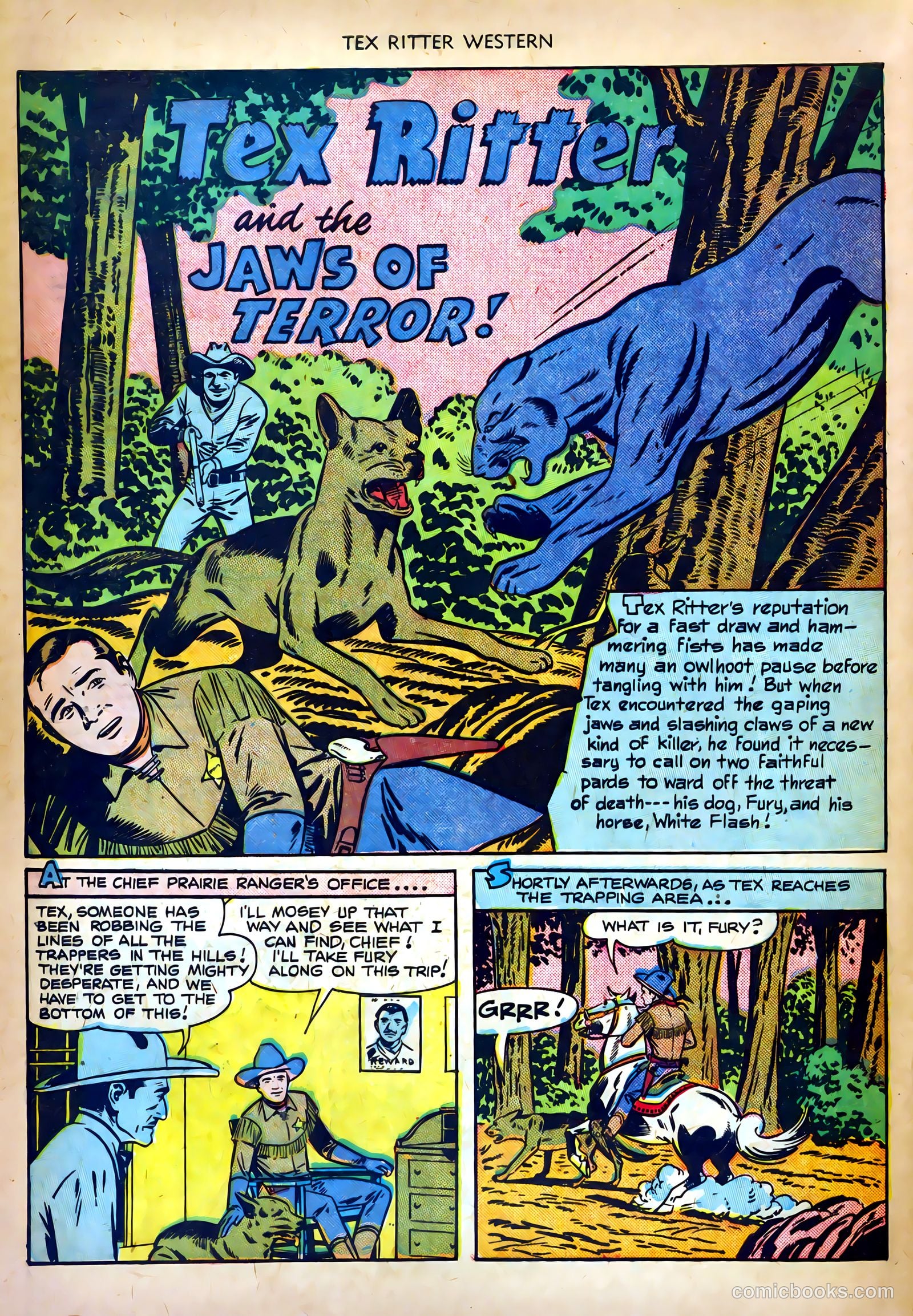 Tex Ritter Western #4 — page 28 of 36