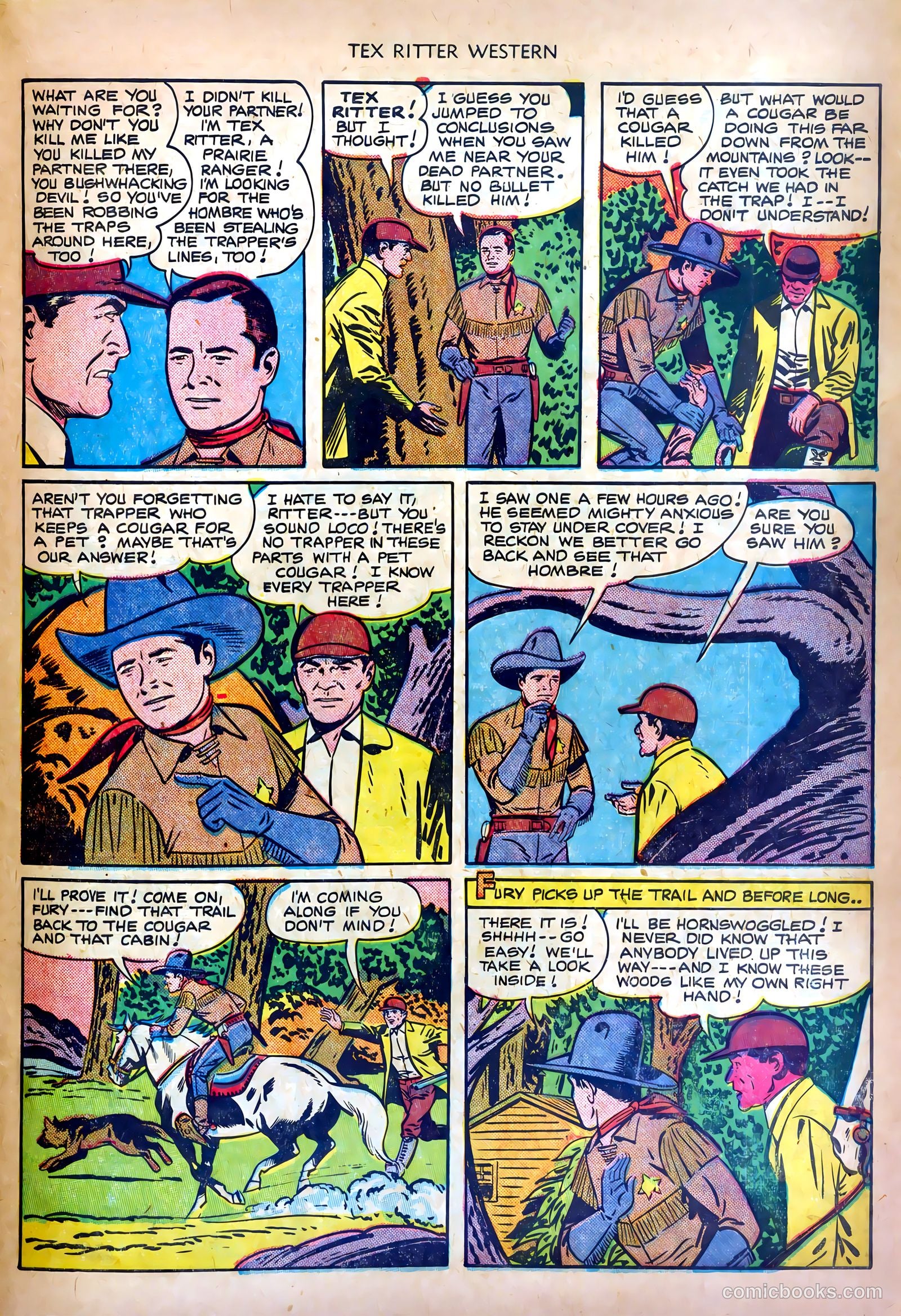 Tex Ritter Western #4 — page 31 of 36