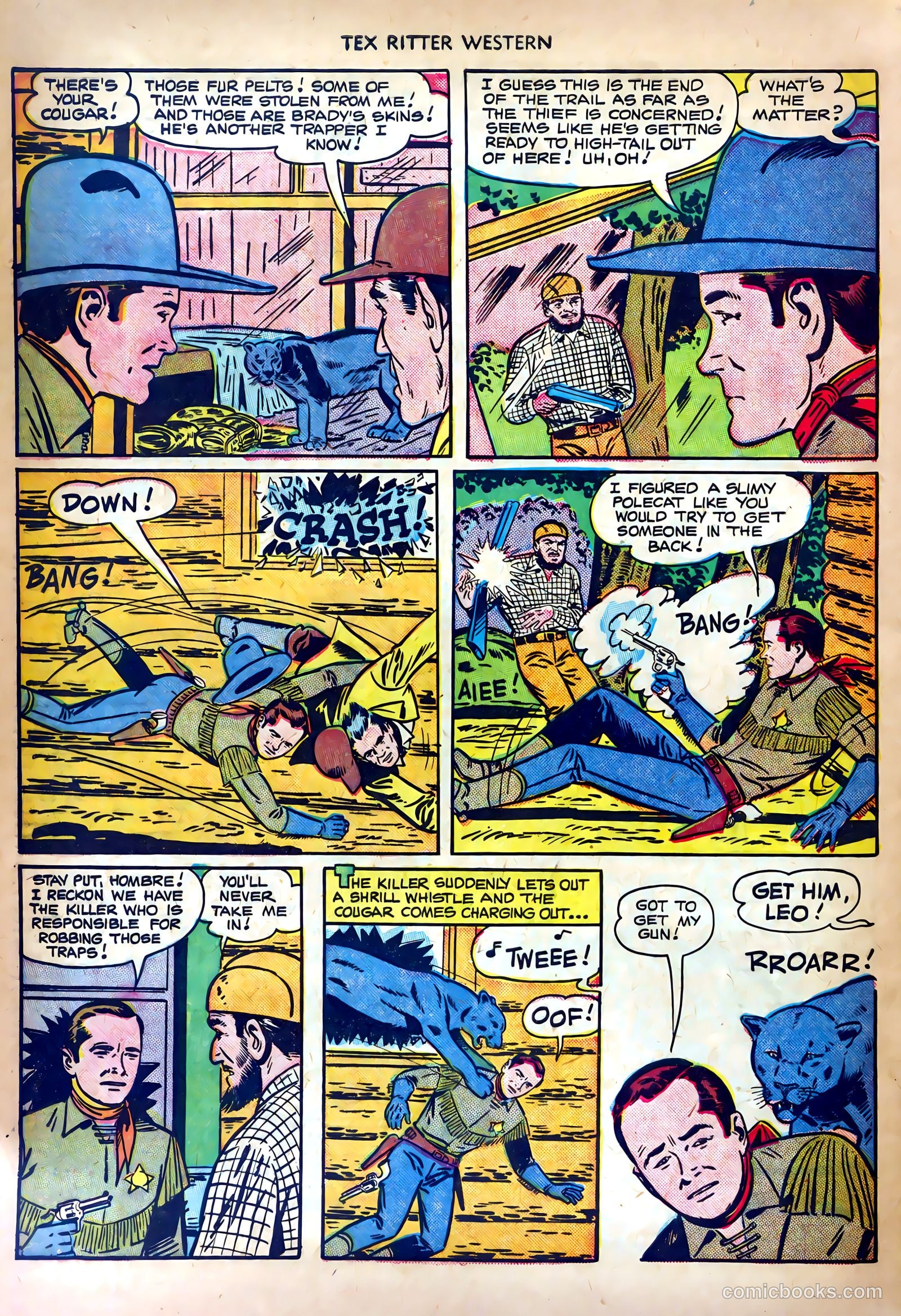 Tex Ritter Western #4 — page 32 of 36