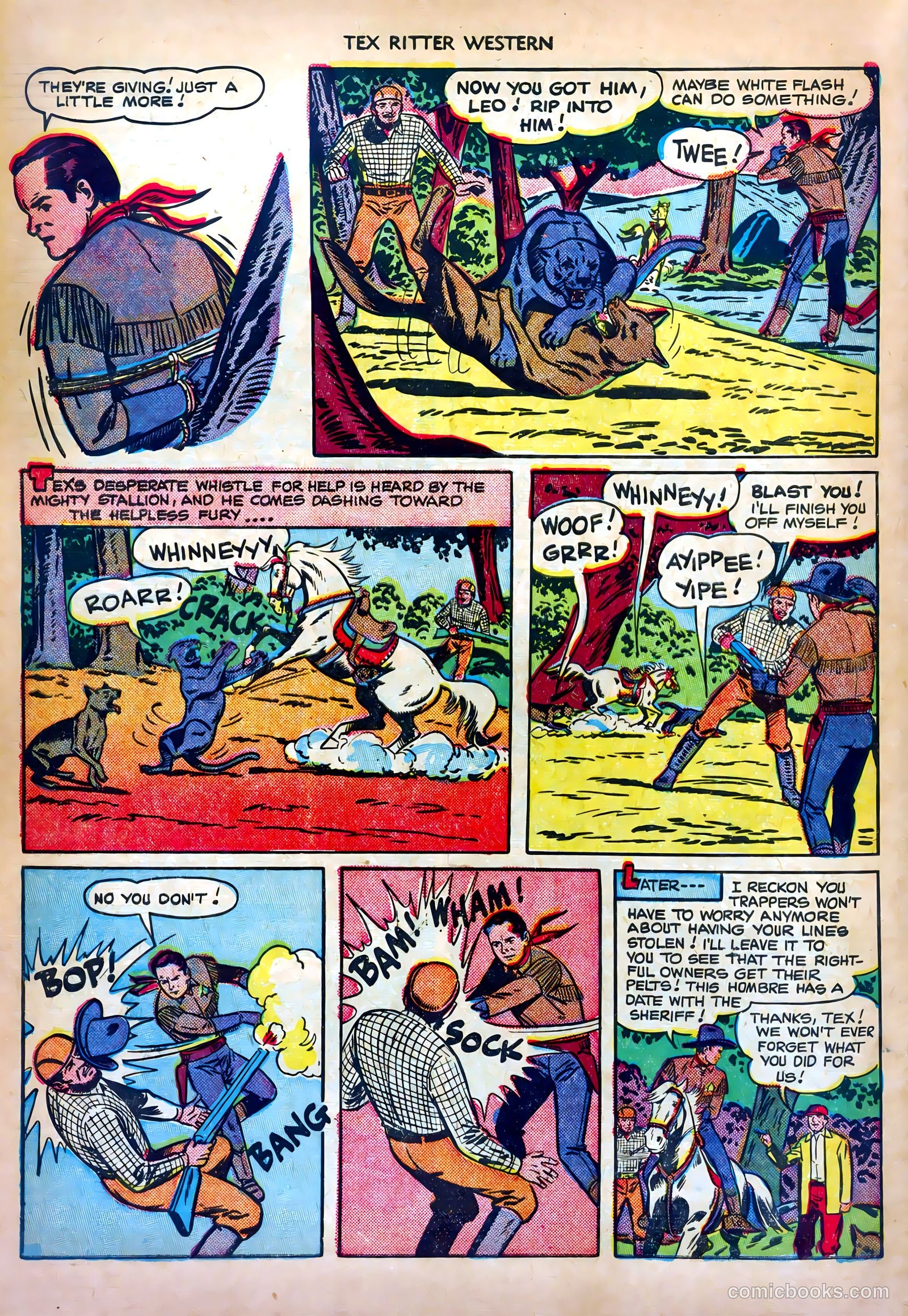 Tex Ritter Western #4 — page 34 of 36