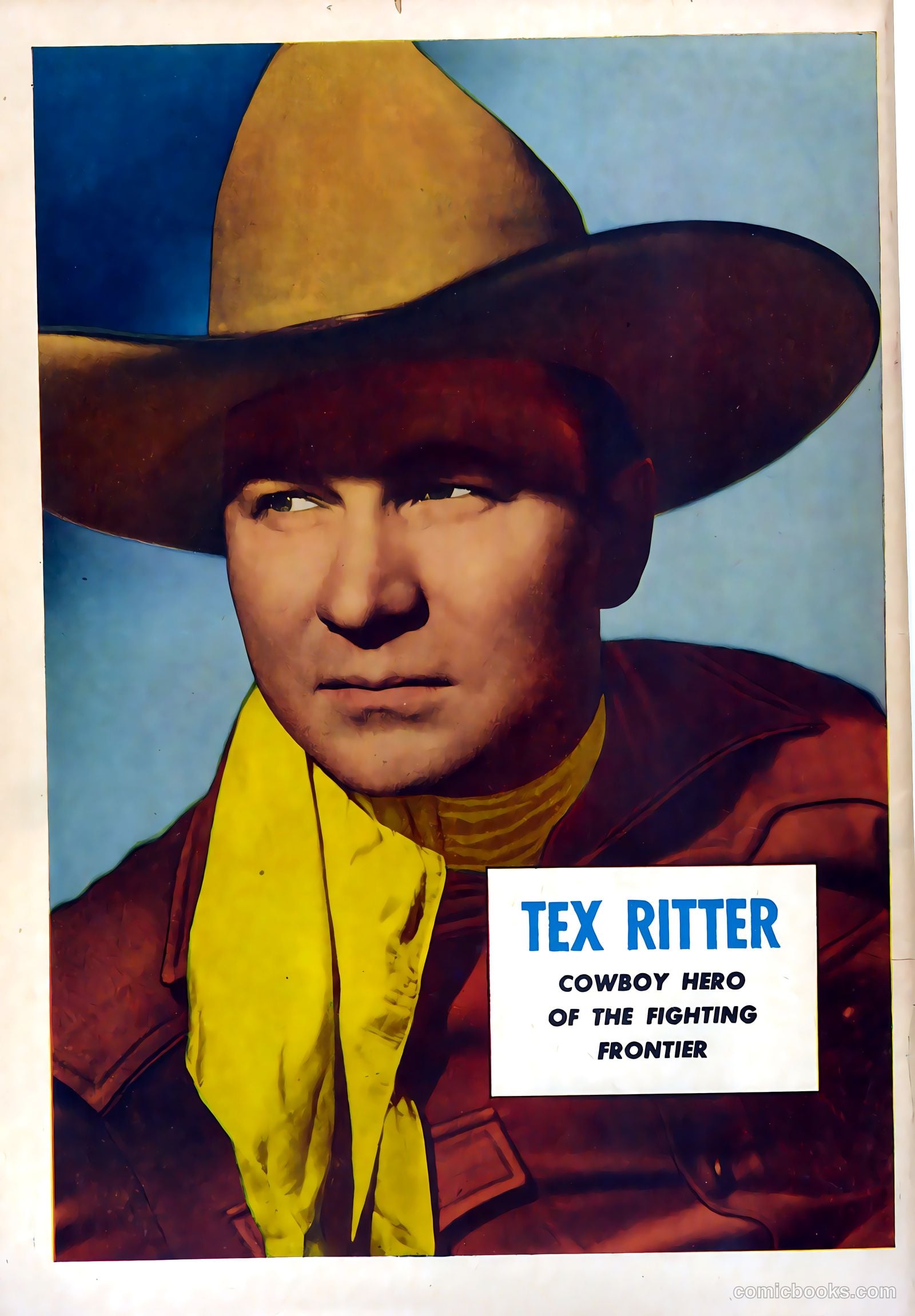 Tex Ritter Western #4 — page 36 of 36