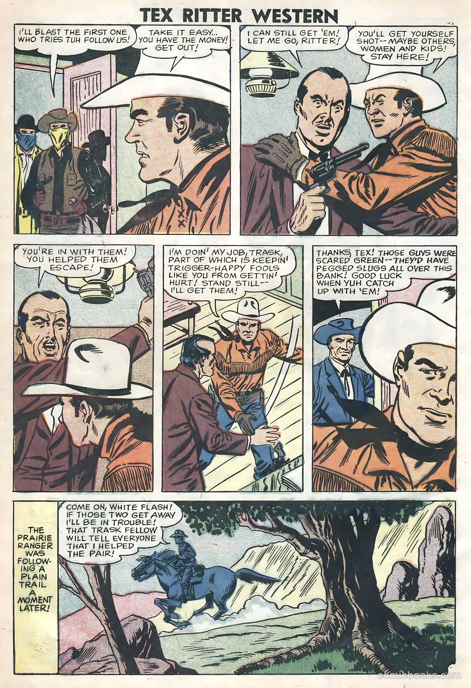 Tex Ritter Western #40 — page 4 of 36